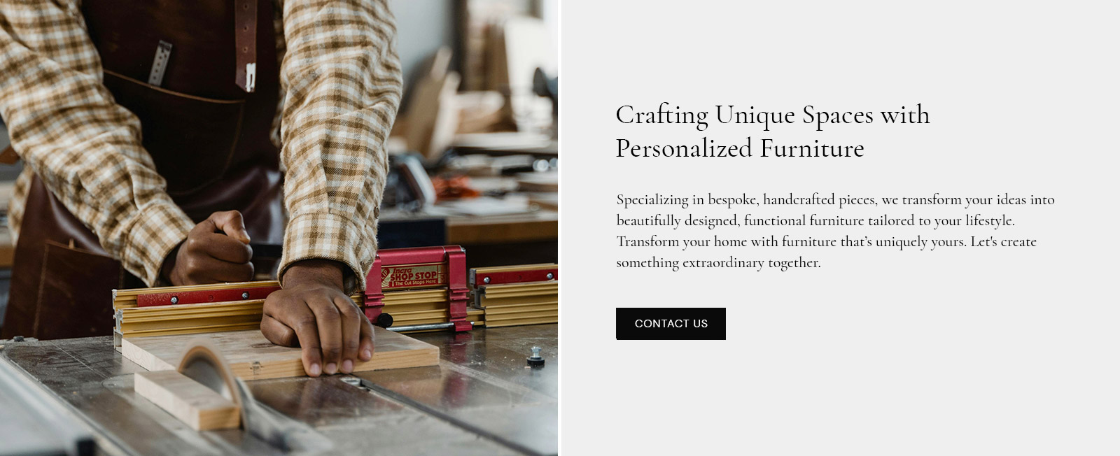 Bespoke Tailored for the extraordinary