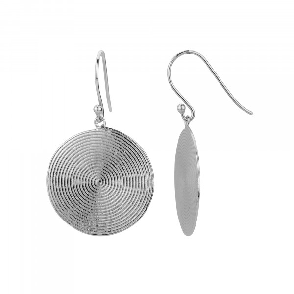 Image of Silver Tribal Plain Earring