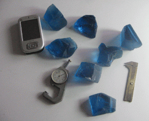 Image of Blue Topaz Rough Stone
