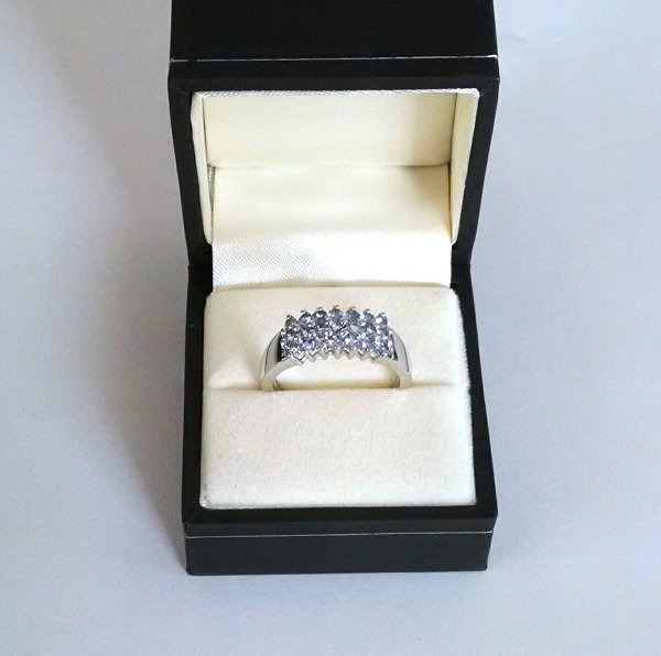 Ilets Rings Natural Iolite Ring for Women in 925 Sterling Silver | Shah Gems