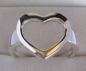 Image of Plain silver ring