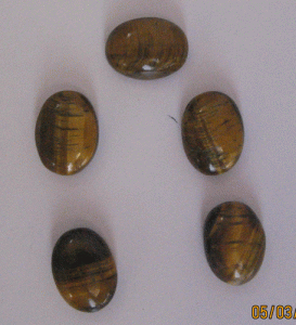 Image of Tiger Eye oval cab gem stone