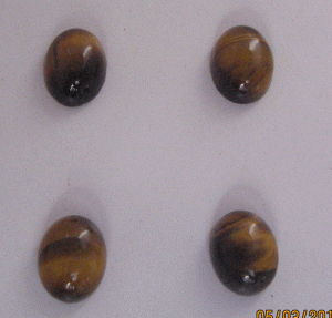 Image of Tiger Eye oval cab gem stone