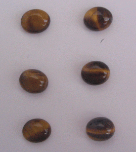 Image of Tiger Eye oval cab gem stone