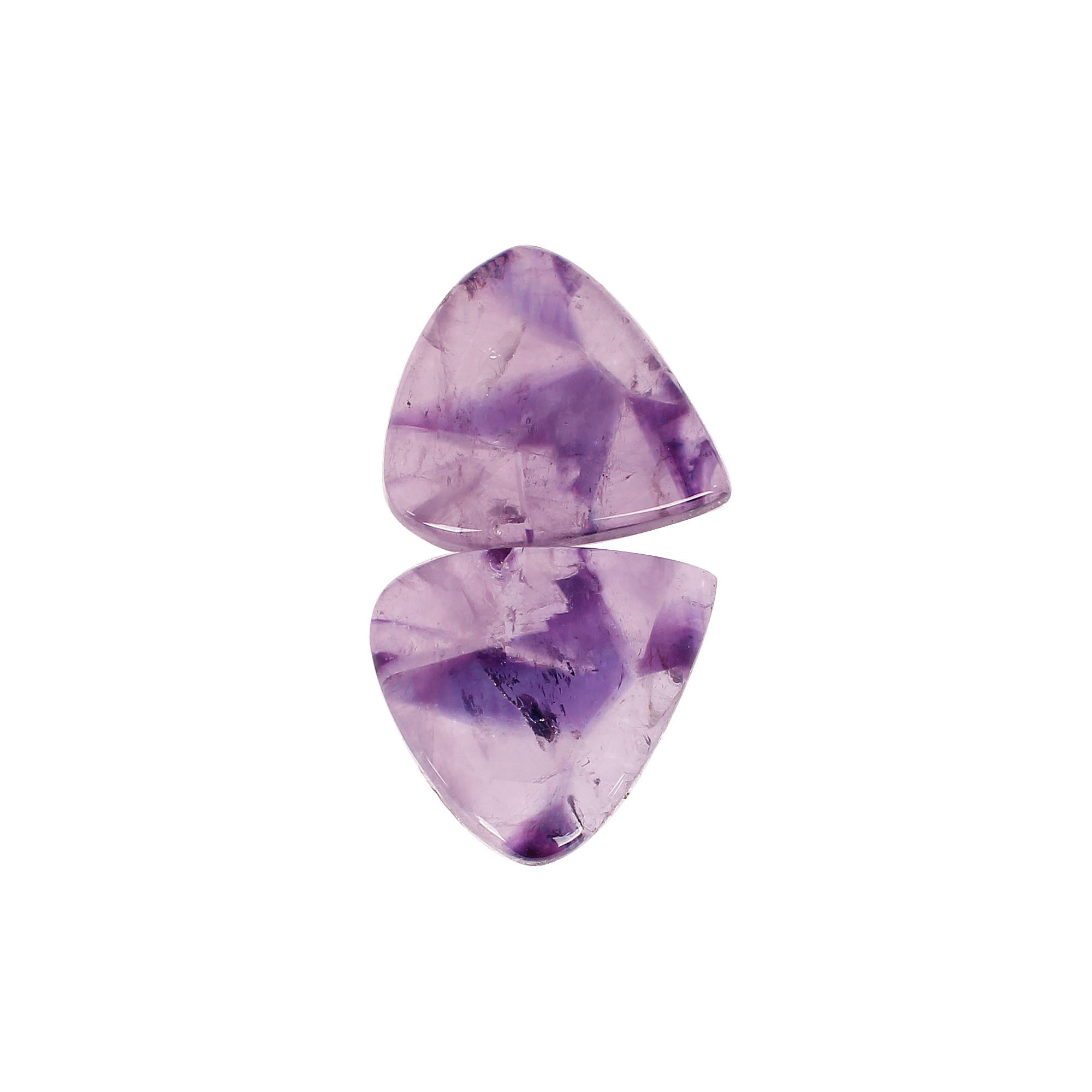 Star Amethyst Loose Gemstone 2430cts Pair Gemstone Lot For Jewelry Making Stone For Earrings