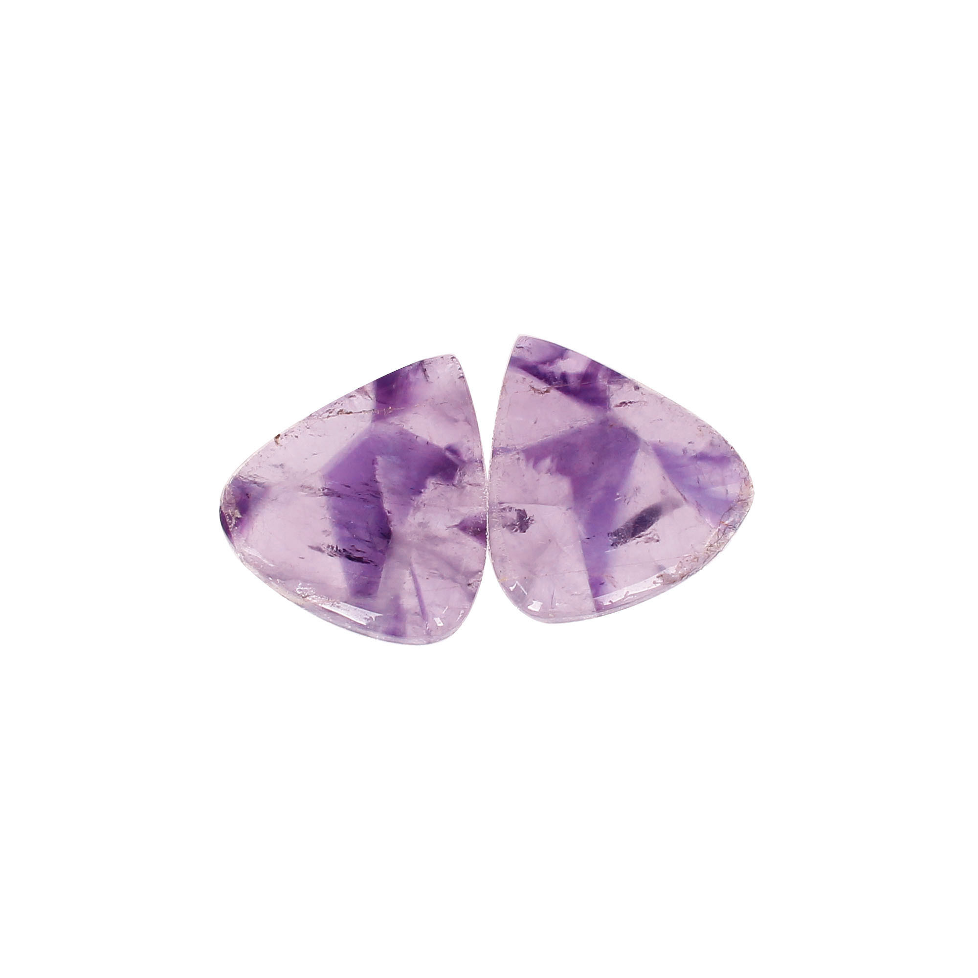 Star Amethyst Loose Gemstone 2430cts Pair Gemstone Lot For Jewelry Making Stone For Earrings