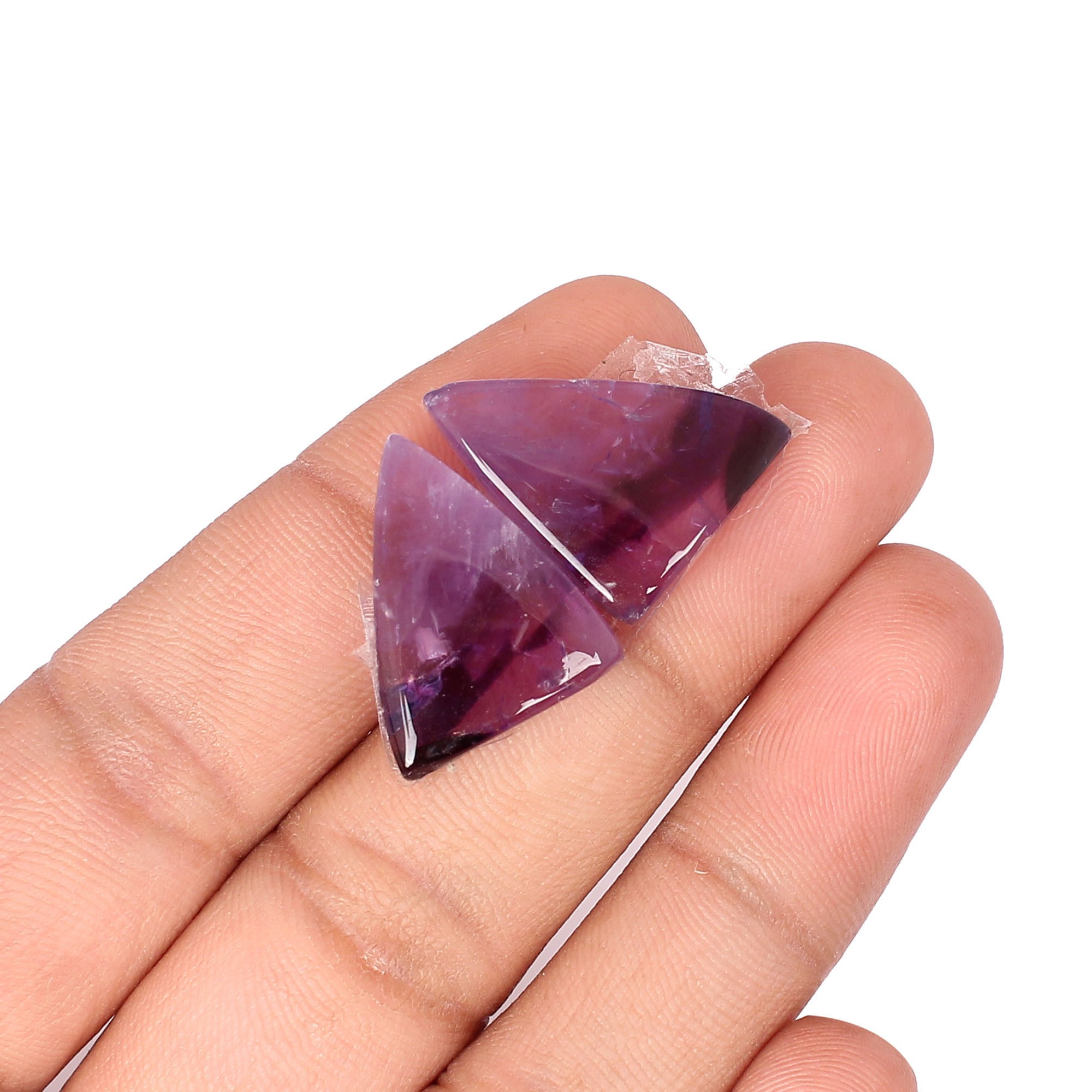 Star Amethyst Loose Gemstone 2475cts Pair Gemstone Lot For Jewelry Making Stone For Earrings