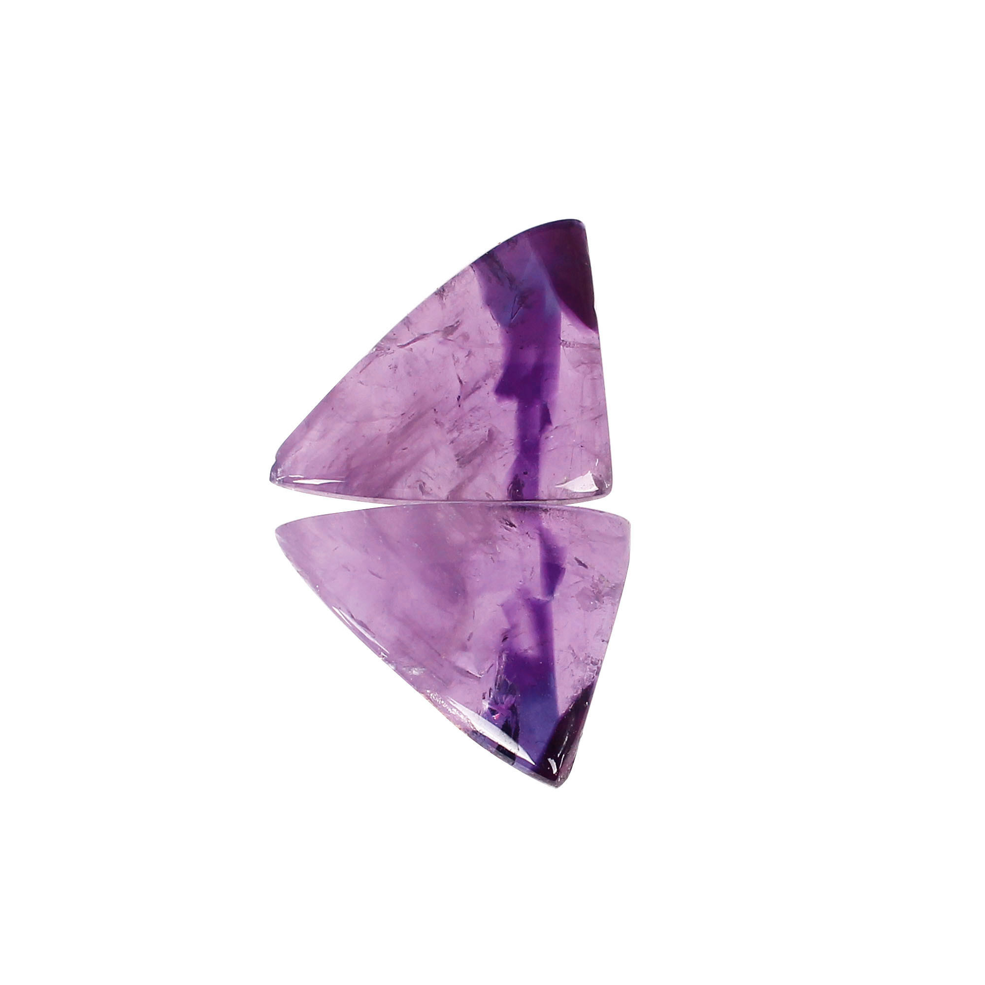 Star Amethyst Loose Gemstone 2475cts Pair Gemstone Lot For Jewelry Making Stone For Earrings