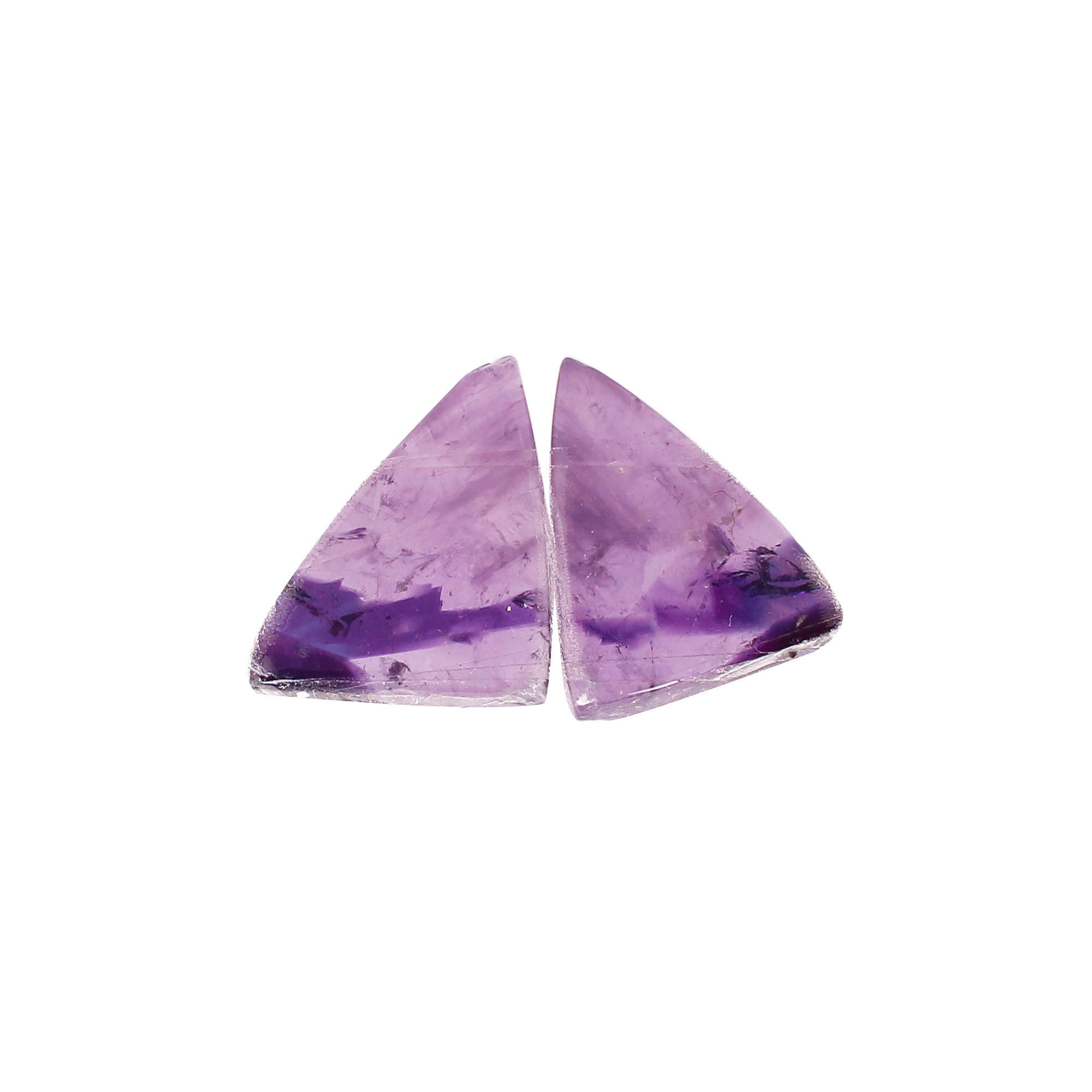 Star Amethyst Loose Gemstone 2475cts Pair Gemstone Lot For Jewelry Making Stone For Earrings