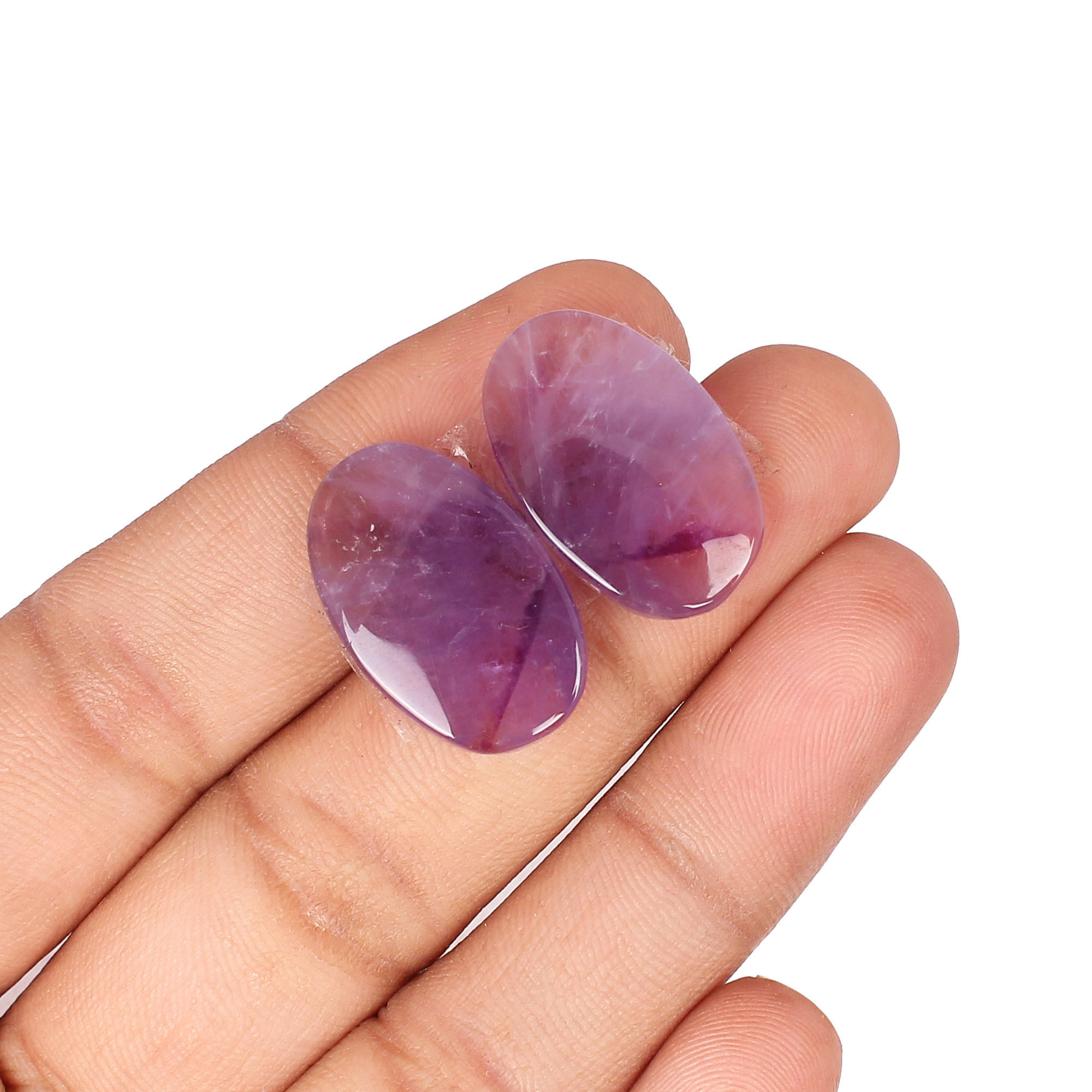 Star Amethyst Loose Gemstone 3155cts Pair Gemstone Lot For Jewelry Making Stone For Earrings