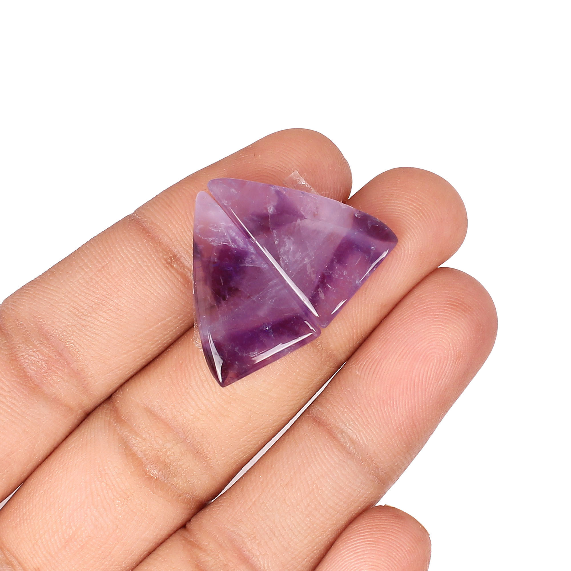 Star Amethyst Loose Gemstone 2195cts Pair Gemstone Lot For Jewelry Making Stone For Earrings