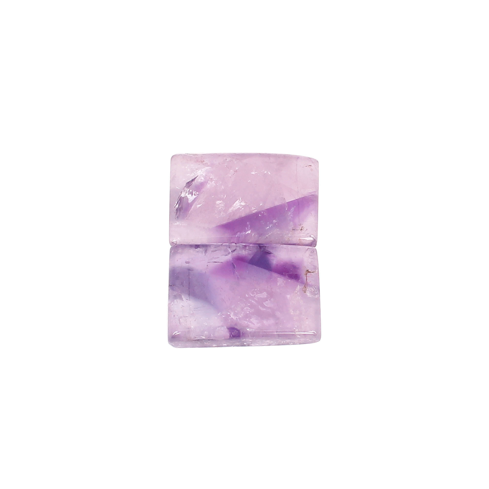 Star Amethyst Loose Rectangle Gemstone 1830cts Pair Gemstone Lot For Jewelry Making Stone For Earrings