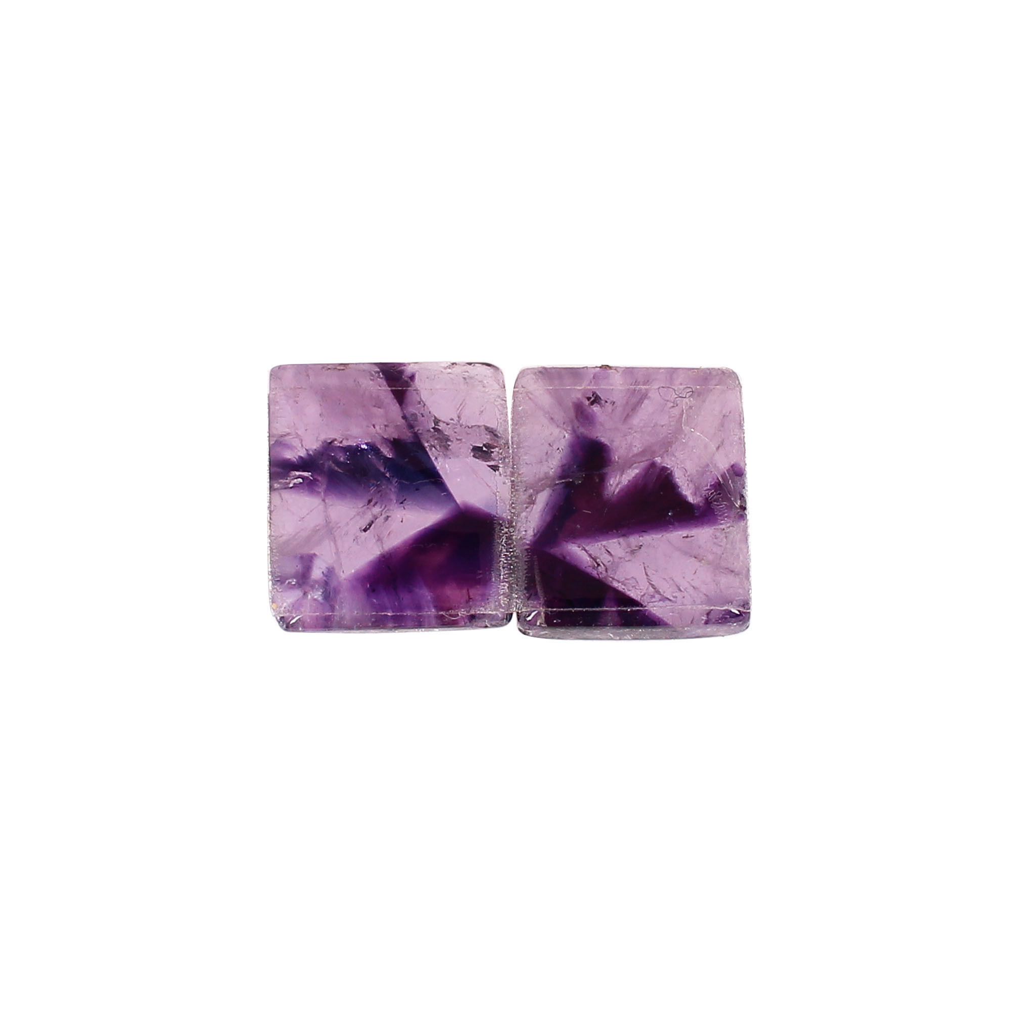 Loose Gemstone Star Amethyst 1725cts Pair Gemstone Lot For Jewelry Making Stone For Earrings
