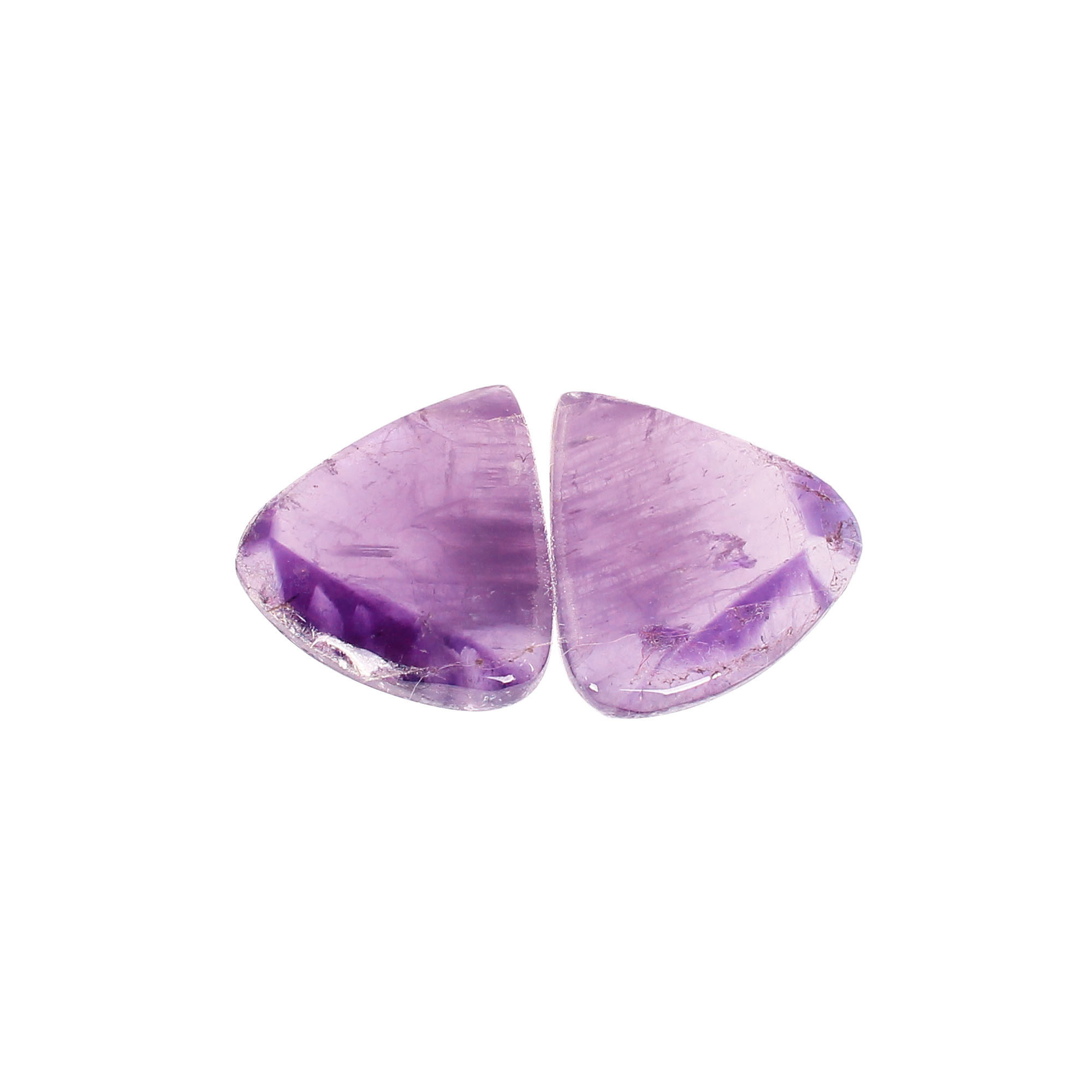 Loose Gemstone Star Amethyst 2080cts Pair Gemstone Lot For Jewelry Making Stone For Earrings