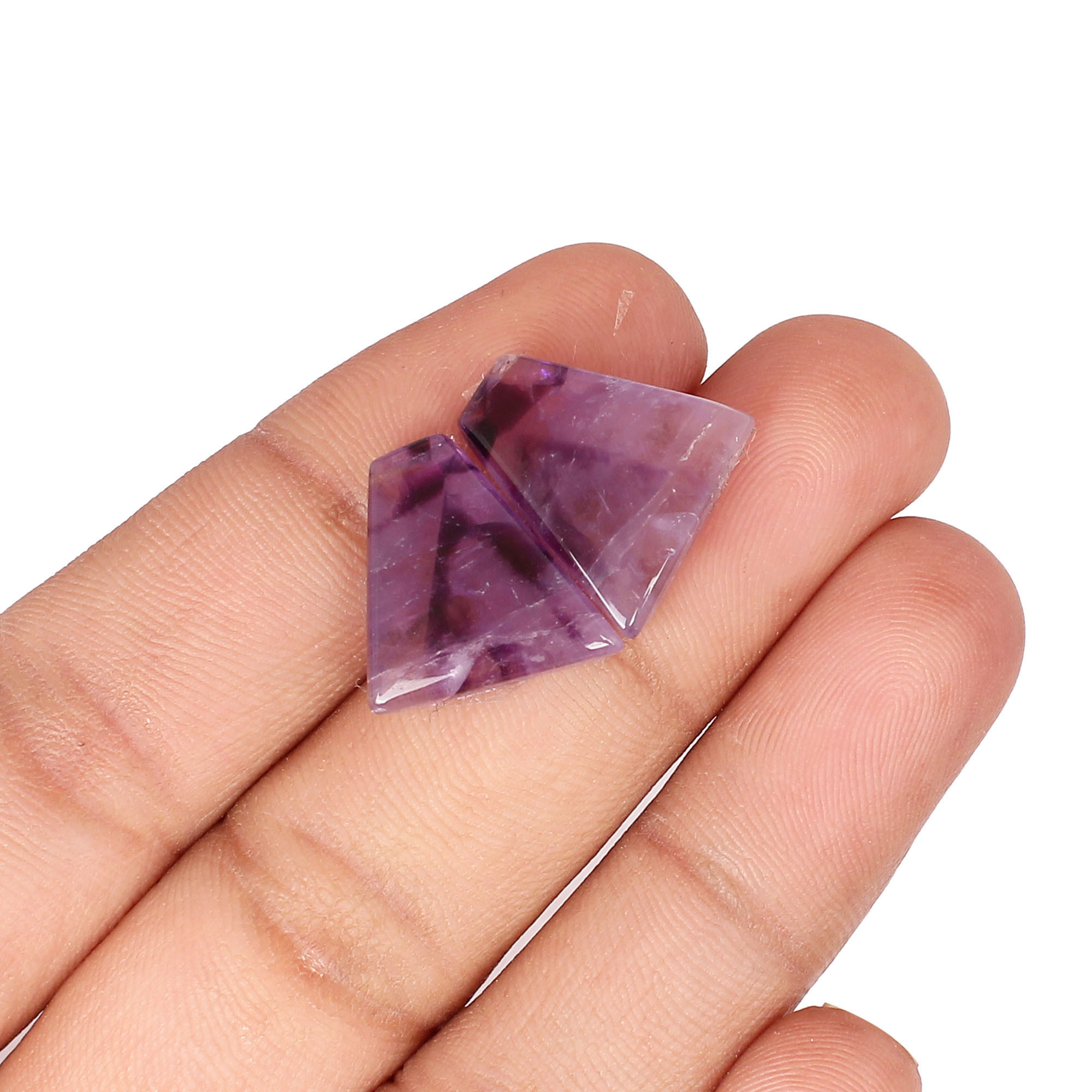 Star Amethyst Loose Gemstone 1750cts Pair Gemstone Lot For Jewelry Making Stone For Earrings
