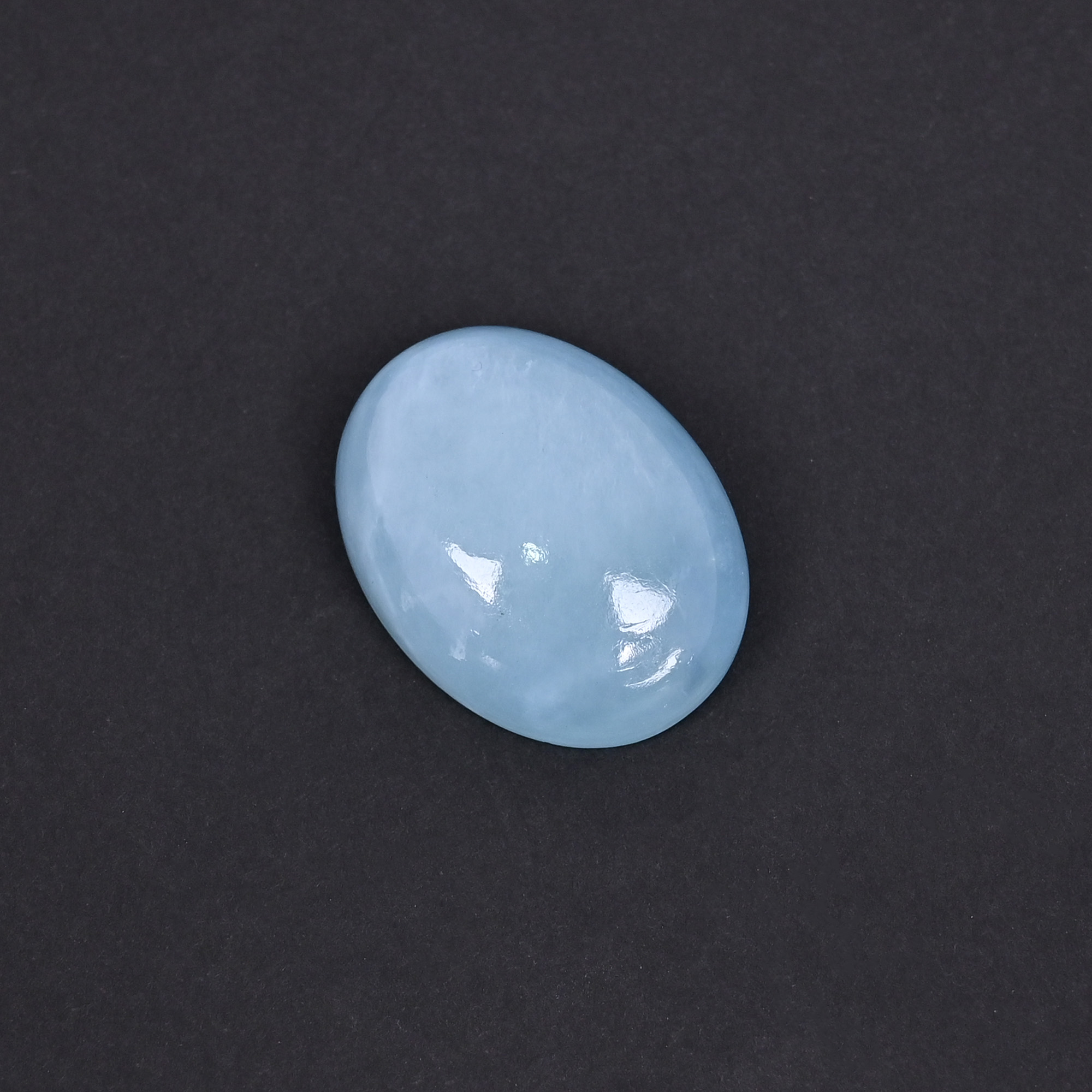 Natural Aquamarine 642 Carat 31x23 Oval Shape Loose Gemstone