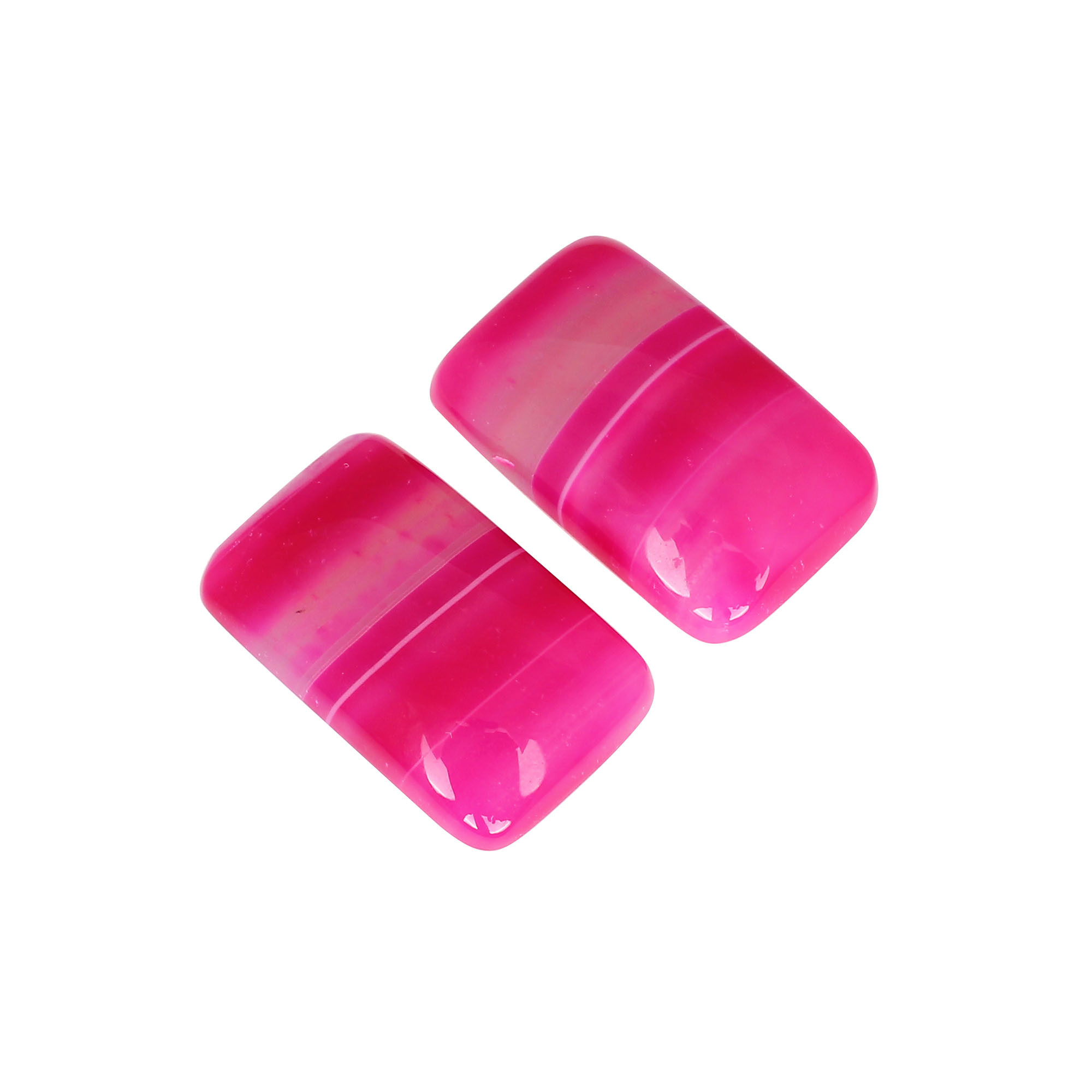 Pink Agate 9065cts Pair Gemstone Lot For Jewelry Making Stone Loose Gemstone Stone For Earring