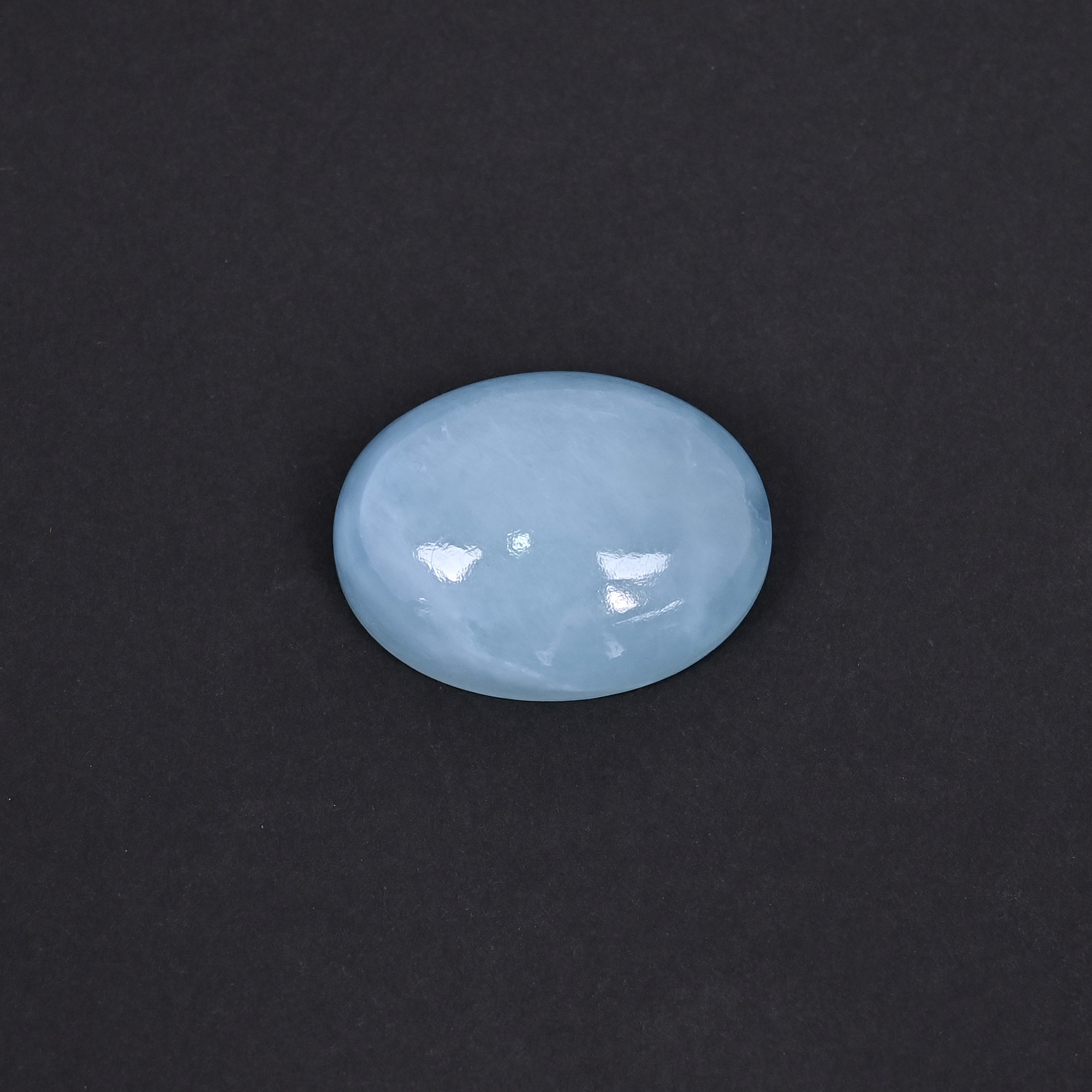 Natural Aquamarine 642 Carat 31x23 Oval Shape Loose Gemstone
