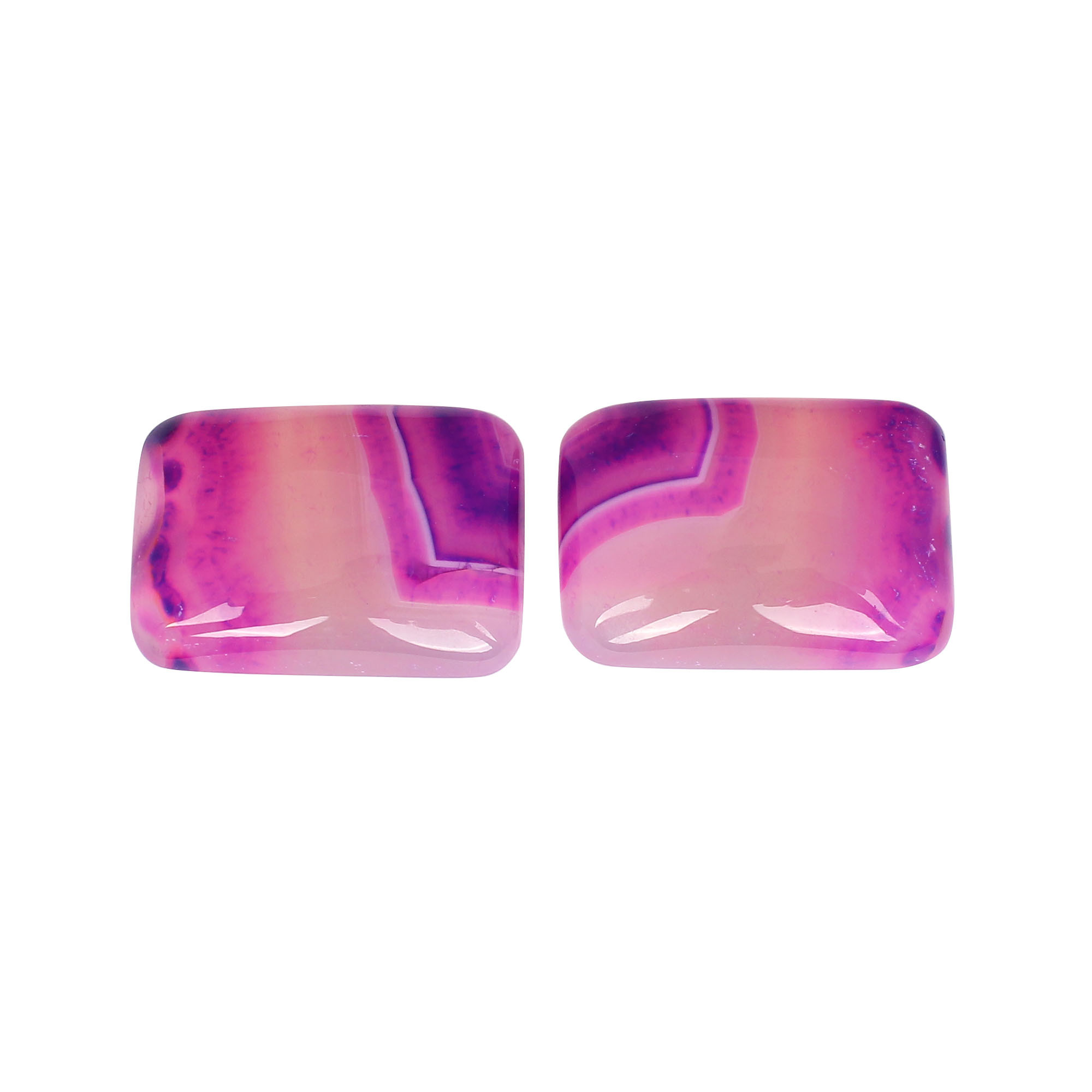 Pink Agate 6260cts Pair Gemstone Lot For Jewelry Making Stone Loose Oval Gemstone Stone For Earring