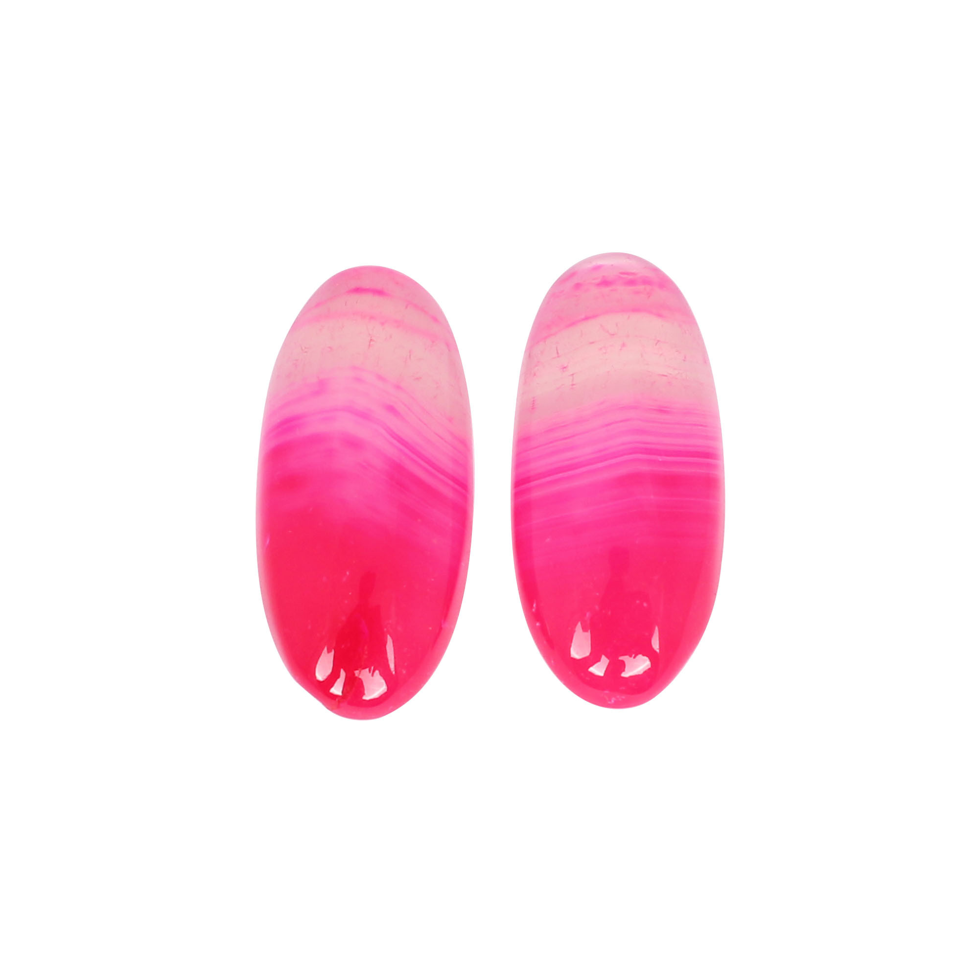 Pink Agate 3890cts Pair Gemstone Lot For Jewelry Making Stone Loose Gemstone Handcrafted Stone For Ring Earring