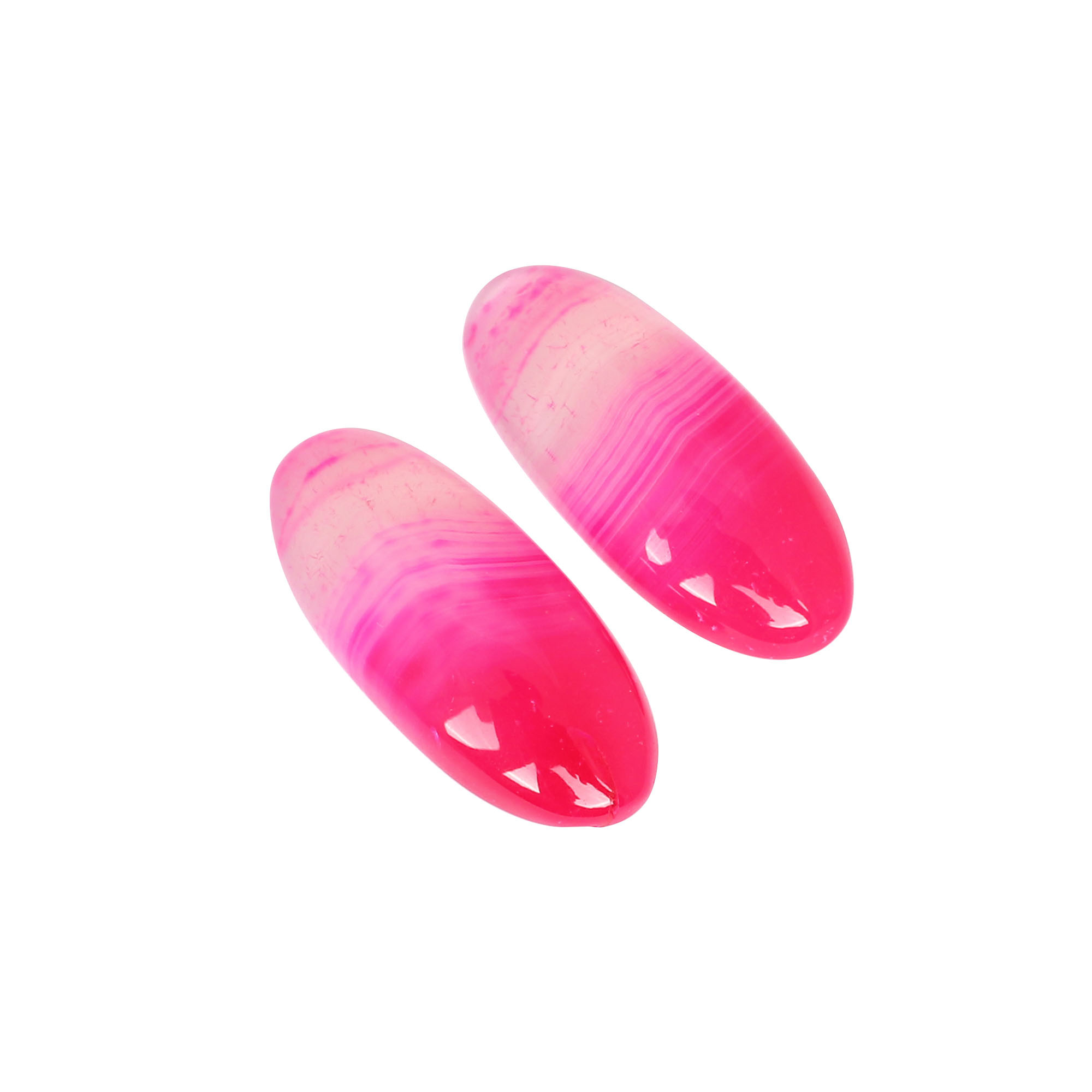 Pink Agate 3890cts Pair Gemstone Lot For Jewelry Making Stone Loose Gemstone Handcrafted Stone For Ring Earring