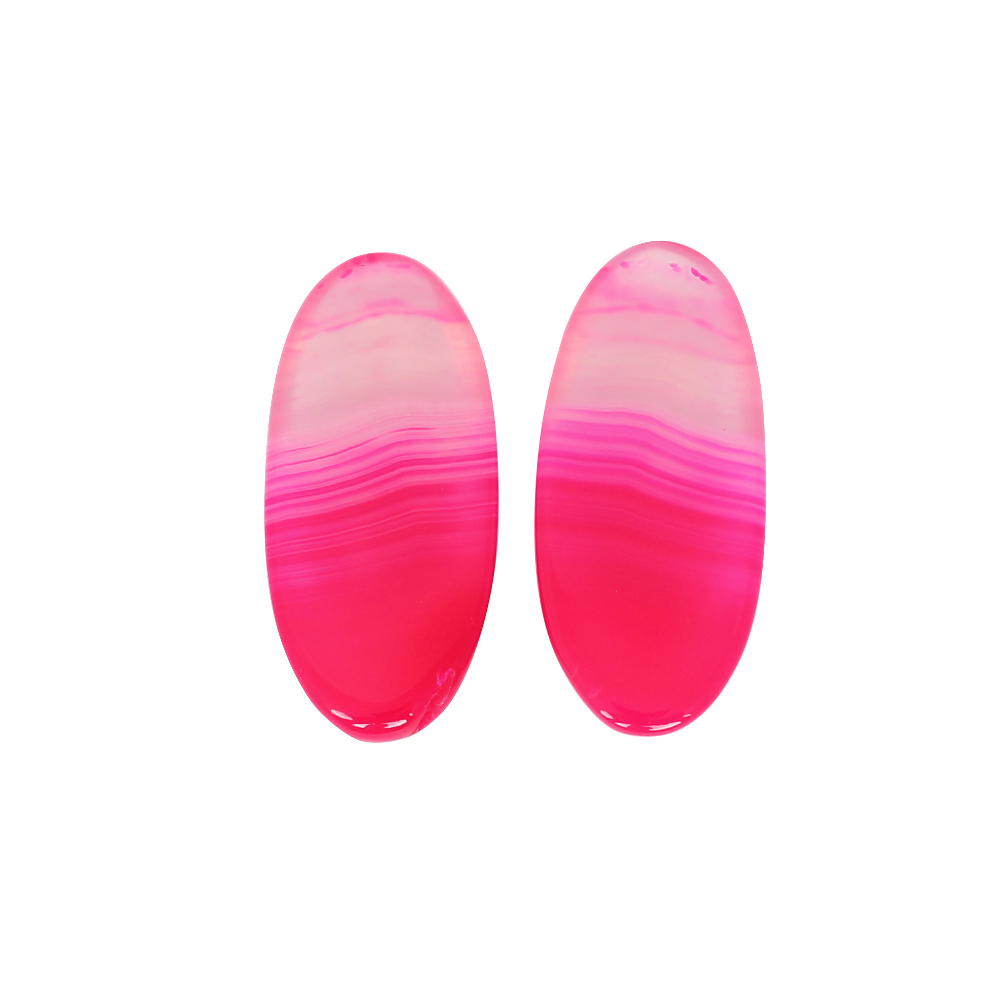 Pink Agate 3890cts Pair Gemstone Lot For Jewelry Making Stone Loose Gemstone Handcrafted Stone For Ring Earring