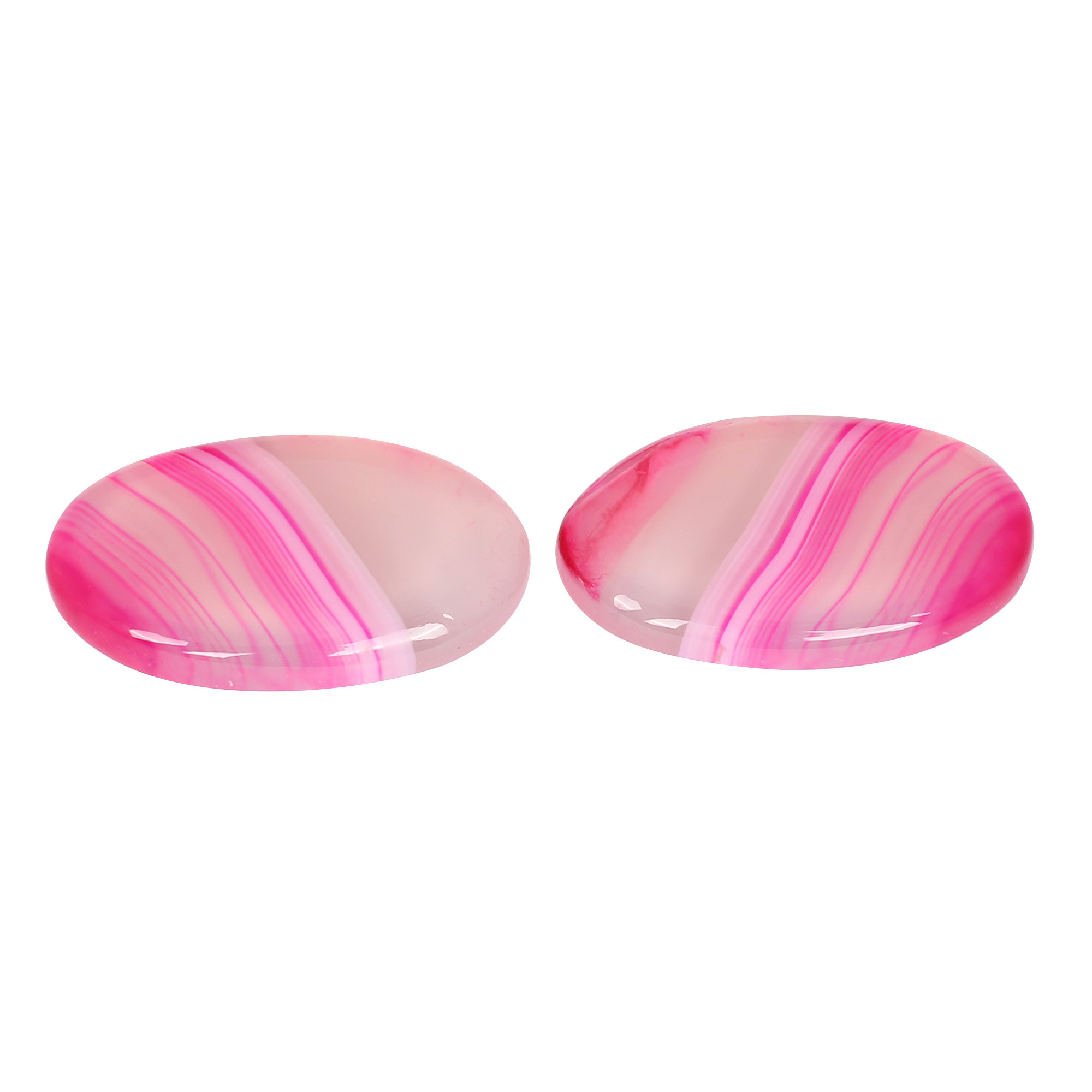Pink Agate 5215cts Pair Gemstone Lot For Jewelry Making Stone Loose Gemstone Handmade Stone For Ring Earring