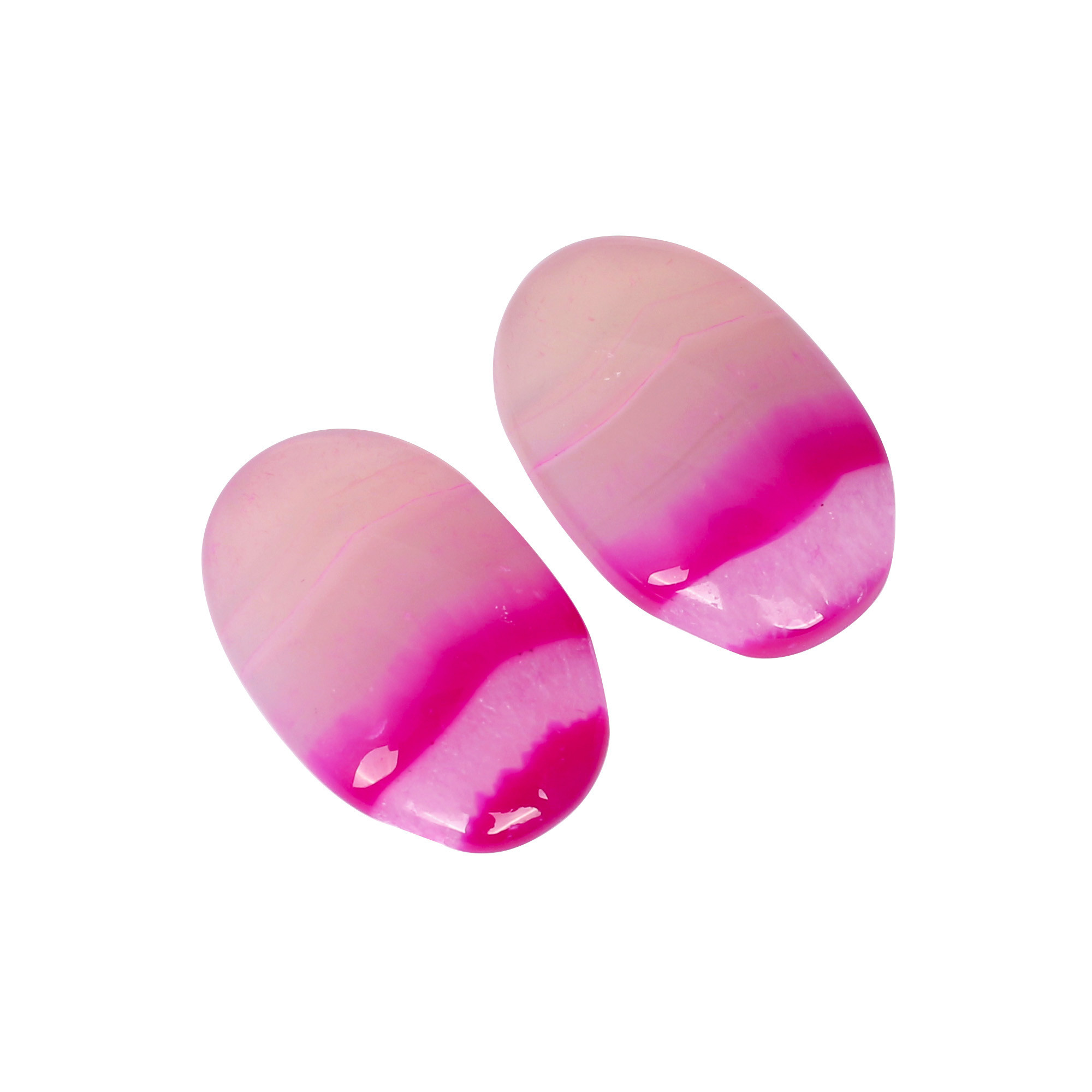 Pink Agate 5890cts Pair Gemstone Lot For Jewelry Making Stone Loose Gemstone Handmade Stone For Earring