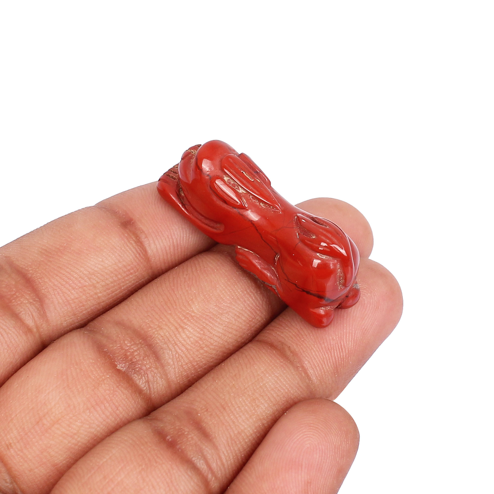 2 pcs 113cts Lot Red Jasper Lion Shape Gemstone Lot Carving Loose Gemstone Gemstone For Jewelry Making Stone Ring Earring