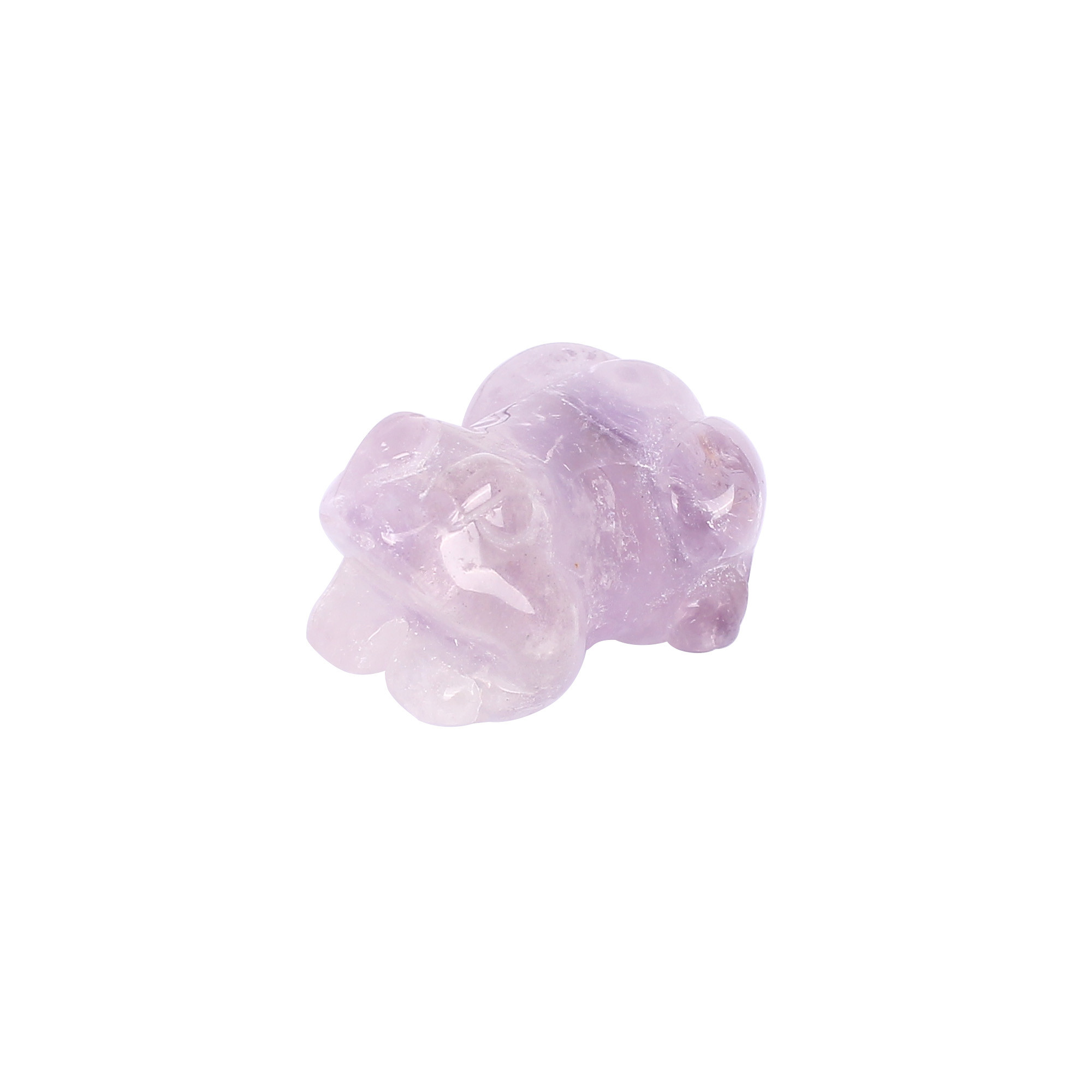 Natural African Amethyst For Jewelry Making Stone 53cts Frog Designer Gemstone Loose Gemstone Carving Stone Amethyst Stone