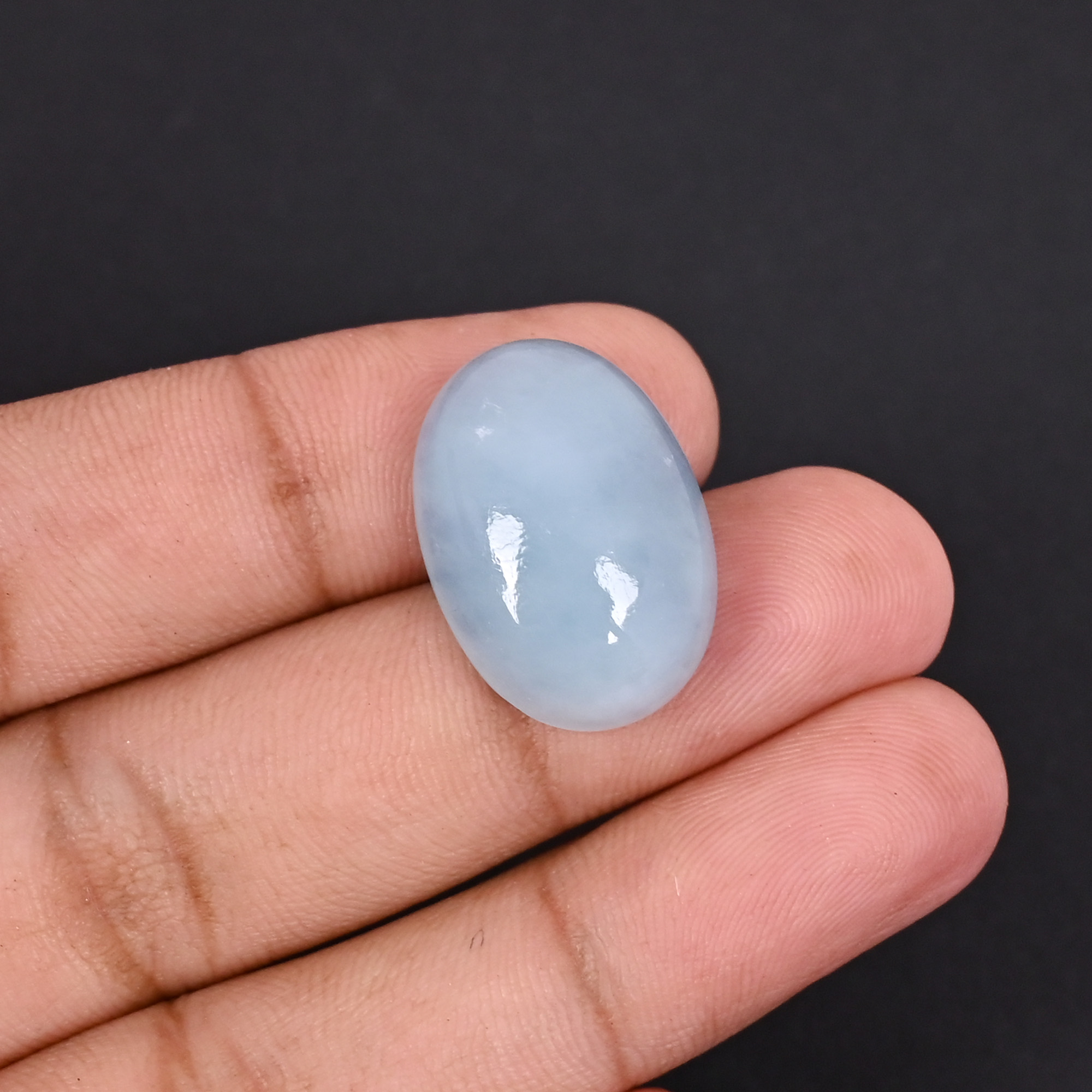 Natural Aquamarine 242 Carat 22x16mm Oval Shape Loose Gemstone