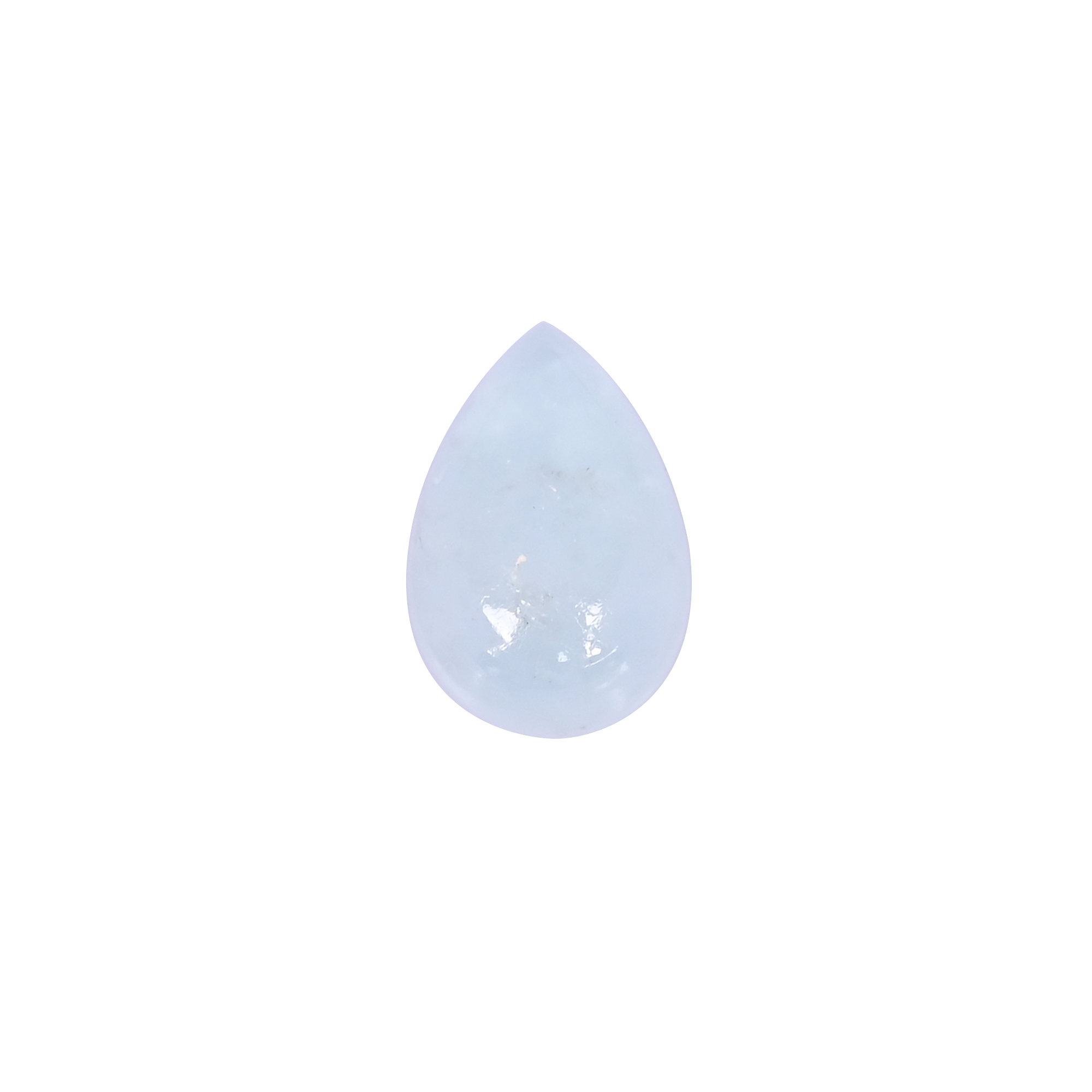Natural Aquamarine 107 Carat 19x12mm Pear Cabochon Shape Loose Gemstone