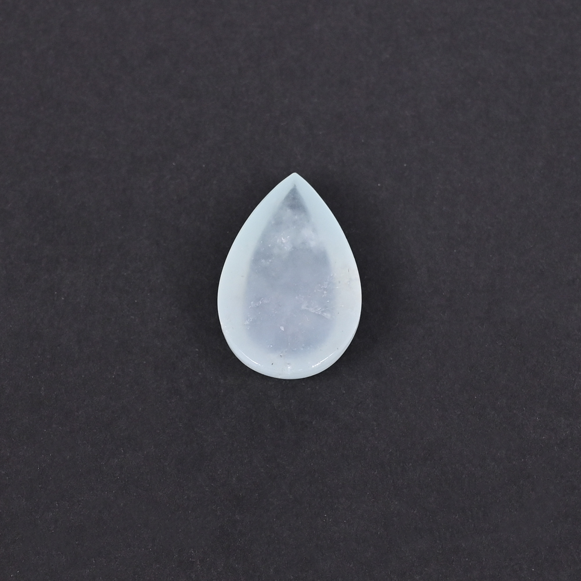 Natural Aquamarine 107 Carat 19x12mm Pear Cabochon Shape Loose Gemstone