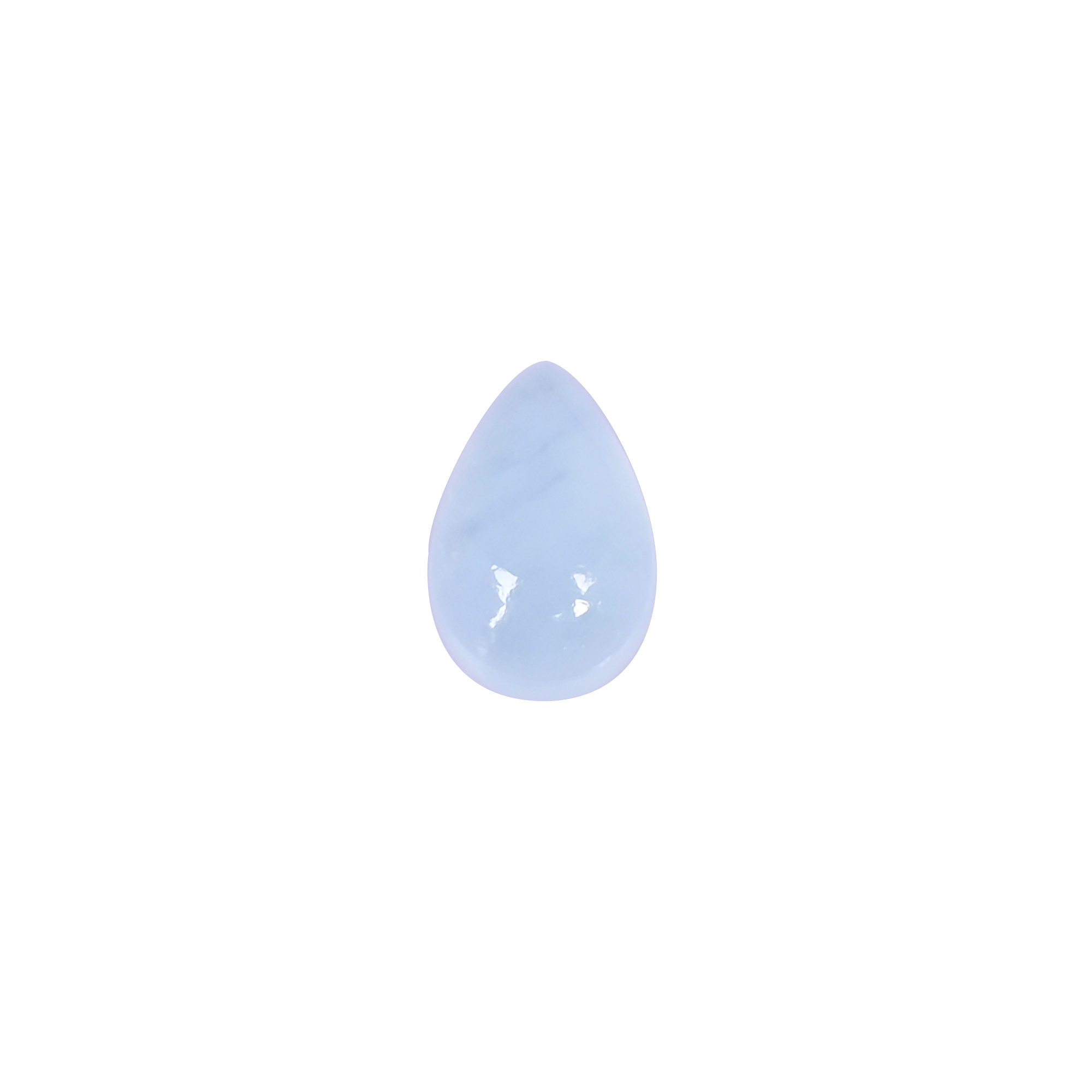 Natural Aquamarine 3 Carat 11x7mm Pear Cabochon  Shape Loose Gemstone