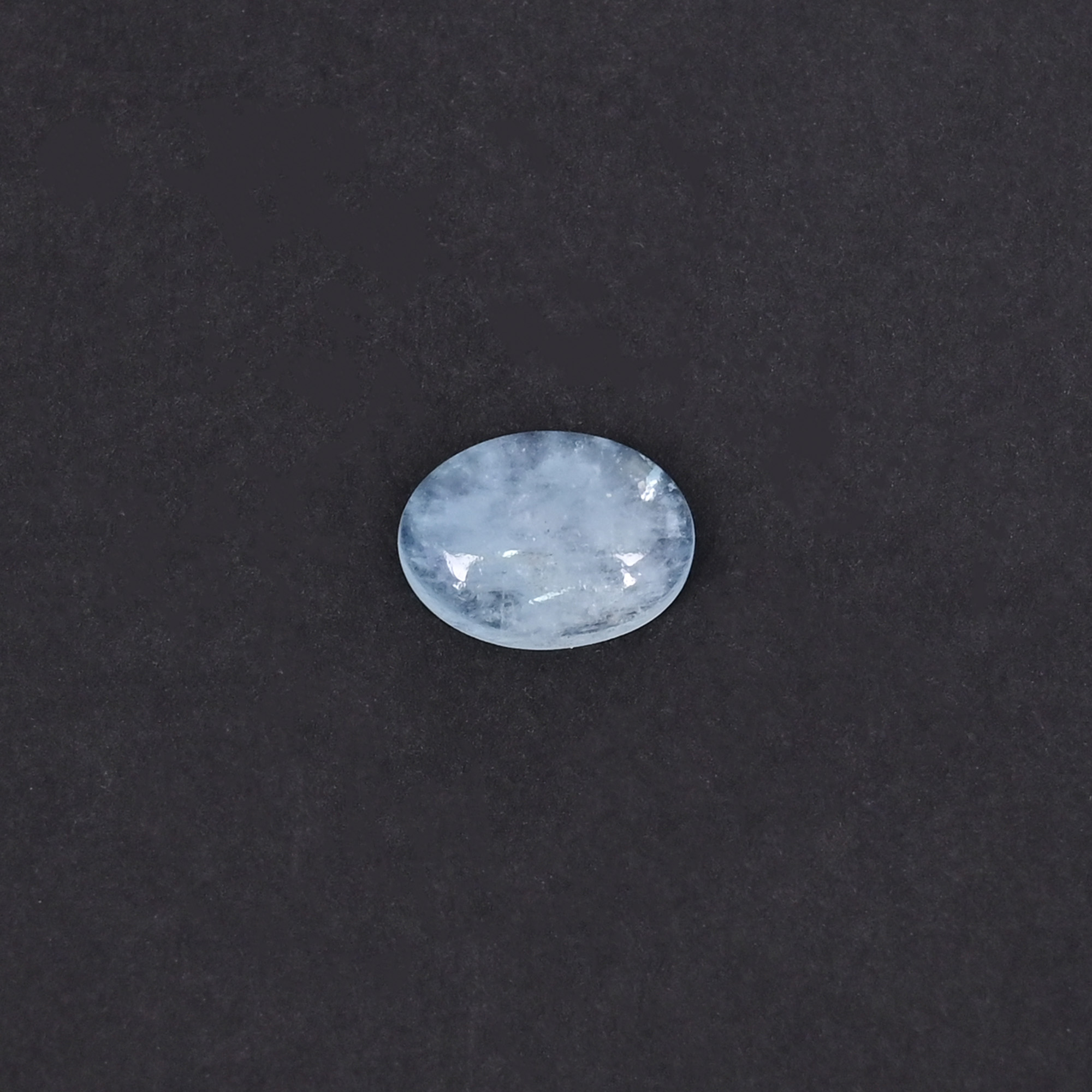 Natural Aquamarine 31 Carat 12x9mm Oval Cabochon Shape Loose Gemstone