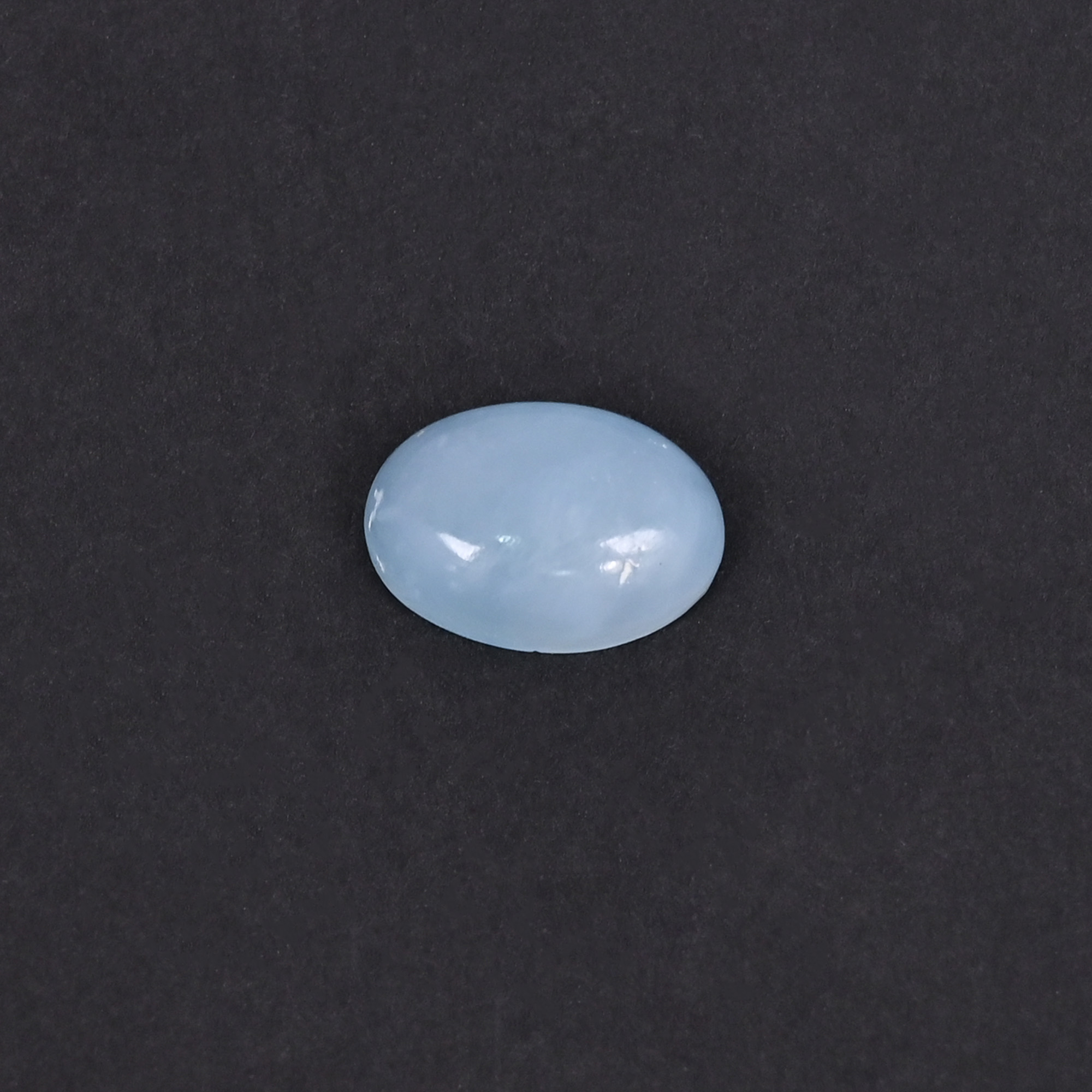 Natural Aquamarine 77 Carat 15x11mm Oval Cabochon Shape Loose Gemstone