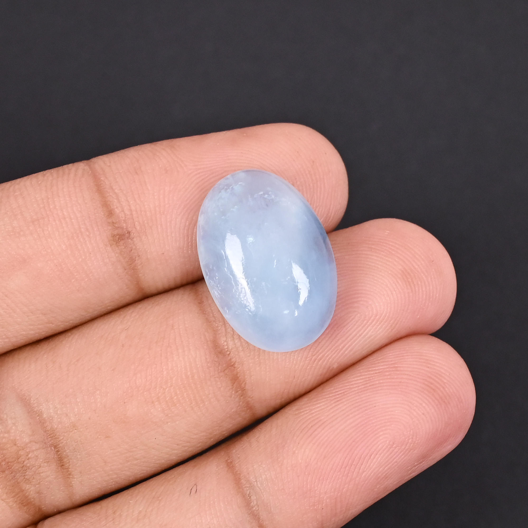 Natural Aquamarine 151 Carat 20x14mm Oval Cabochon Shape Loose Gemstone