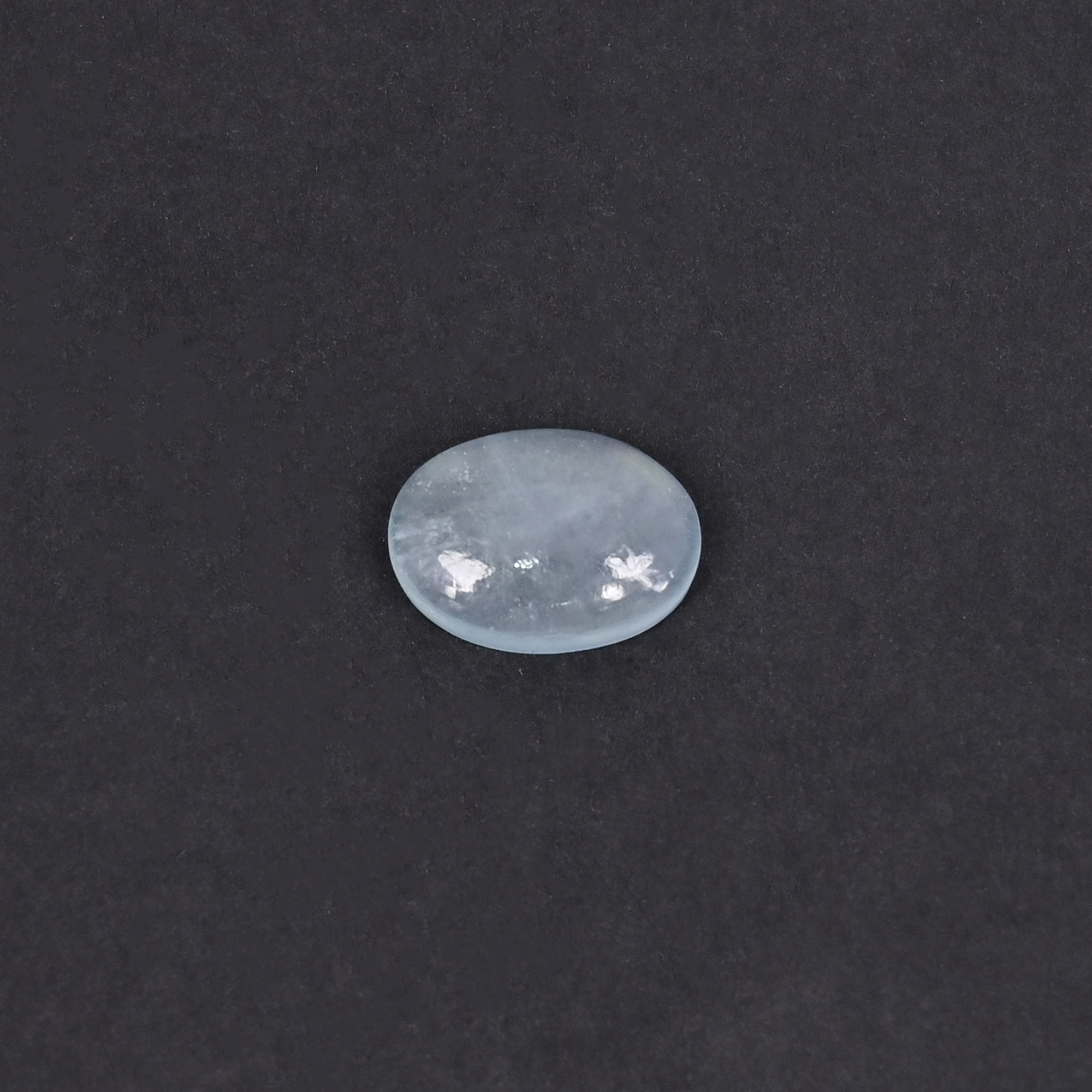 Natural Aquamarine 59 Carat 14x10mm Oval Cabochon Shape Loose Gemstone