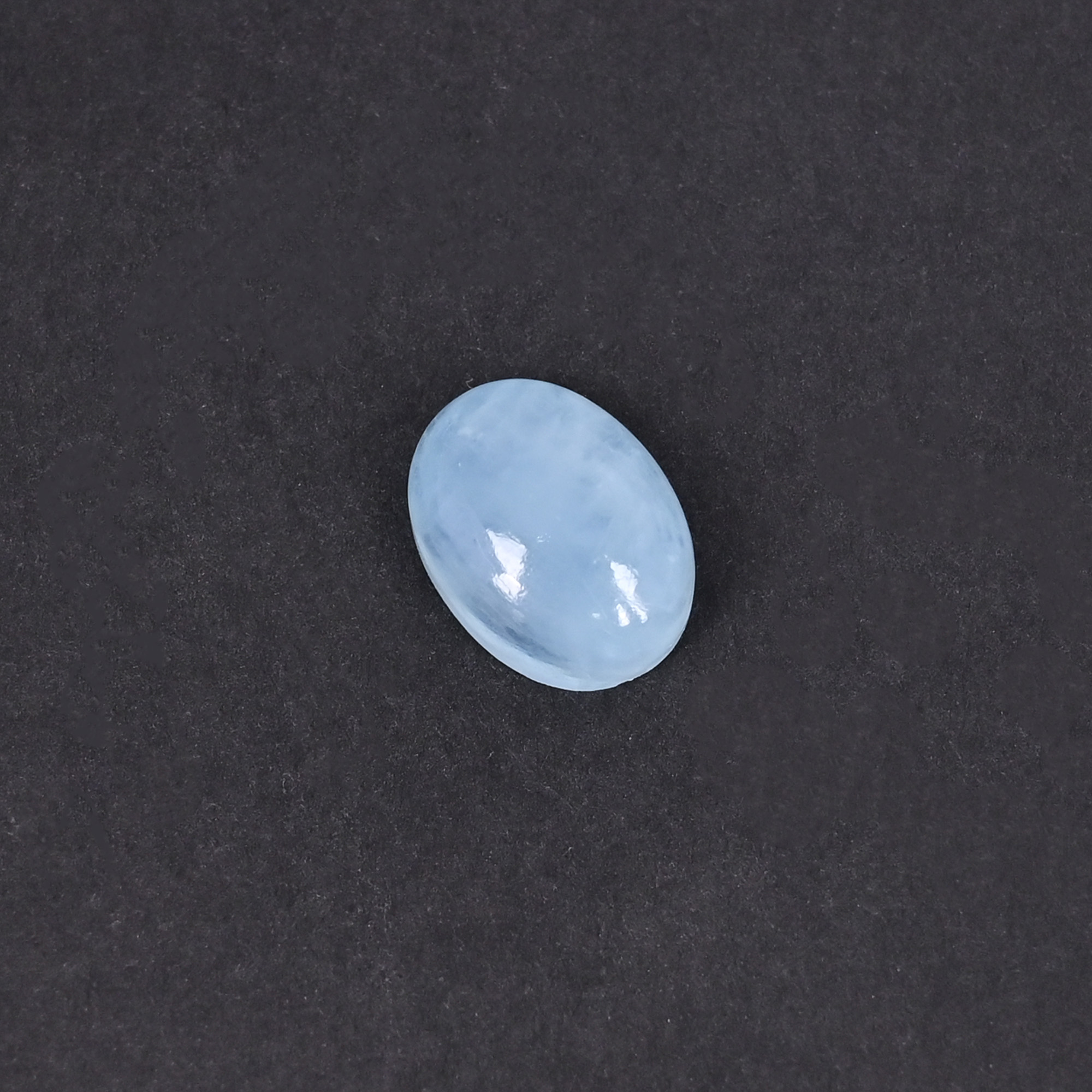 Natural Aquamarine 62 Carat 13x10mm Oval Cabochon Shape Loose Gemstone