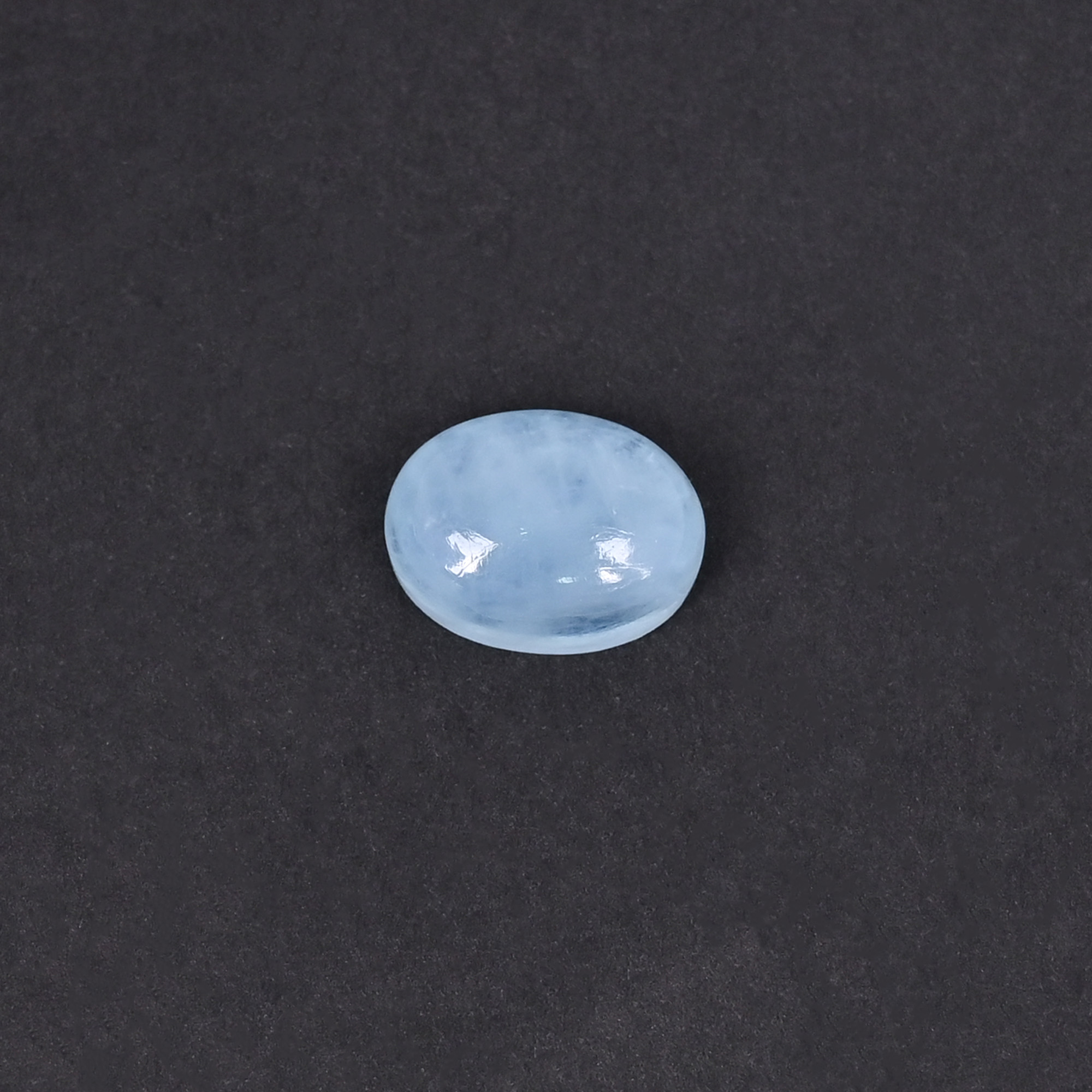 Natural Aquamarine 62 Carat 13x10mm Oval Cabochon Shape Loose Gemstone