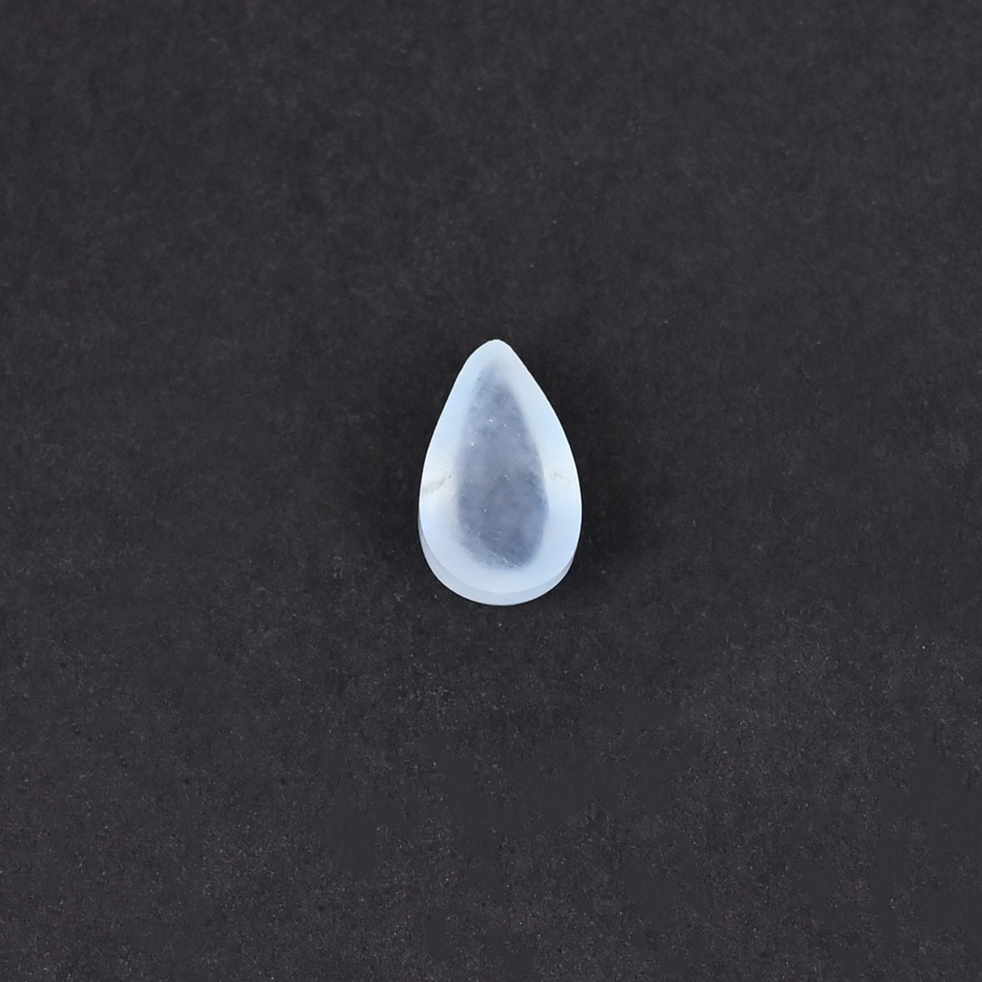 Natural Aquamarine 2 Carat 10x6mm Pear Cabochon Shape Loose Gemstone