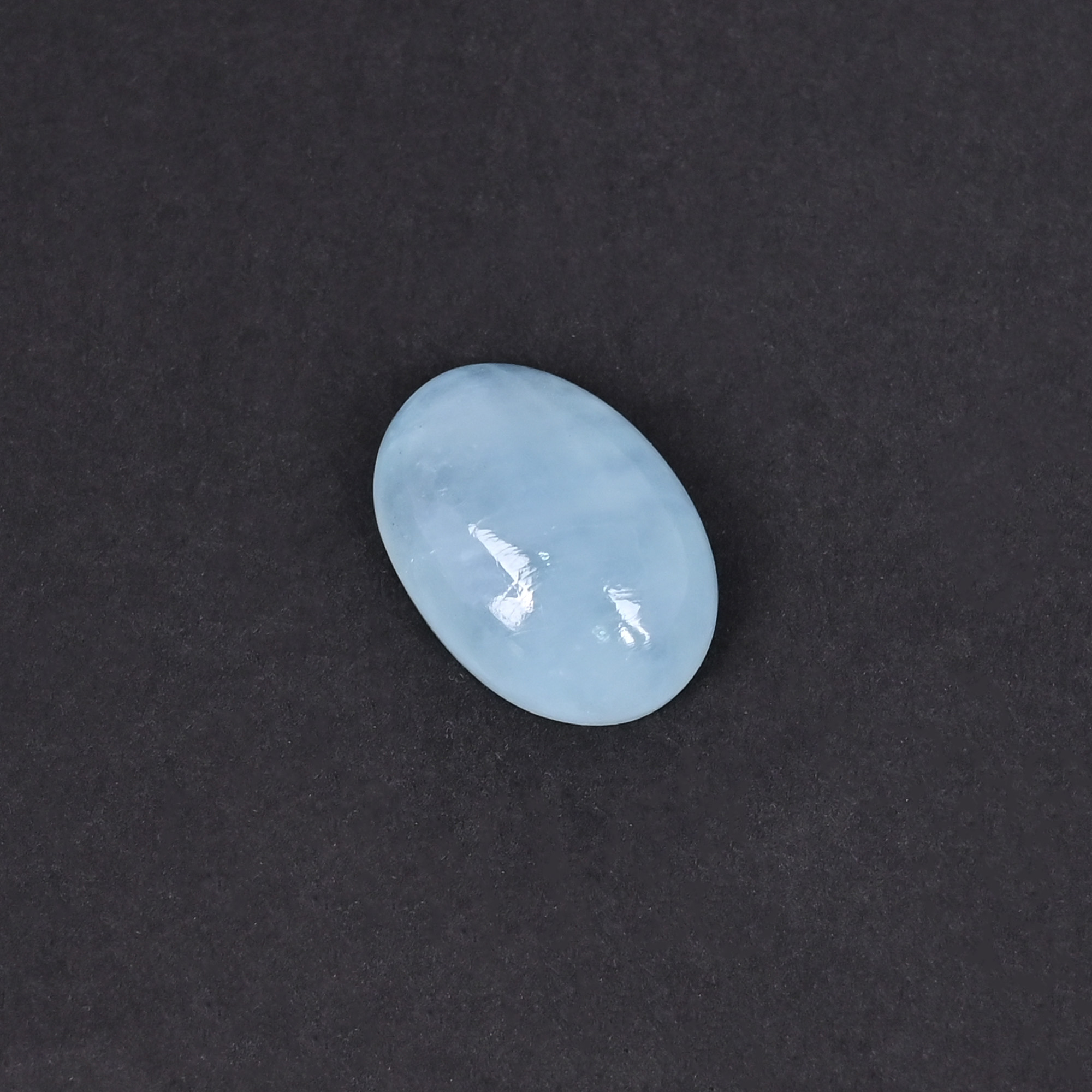 Natural Aquamarine 155 Carat 19x13mm Oval Cabochon Shape Loose Gemstone