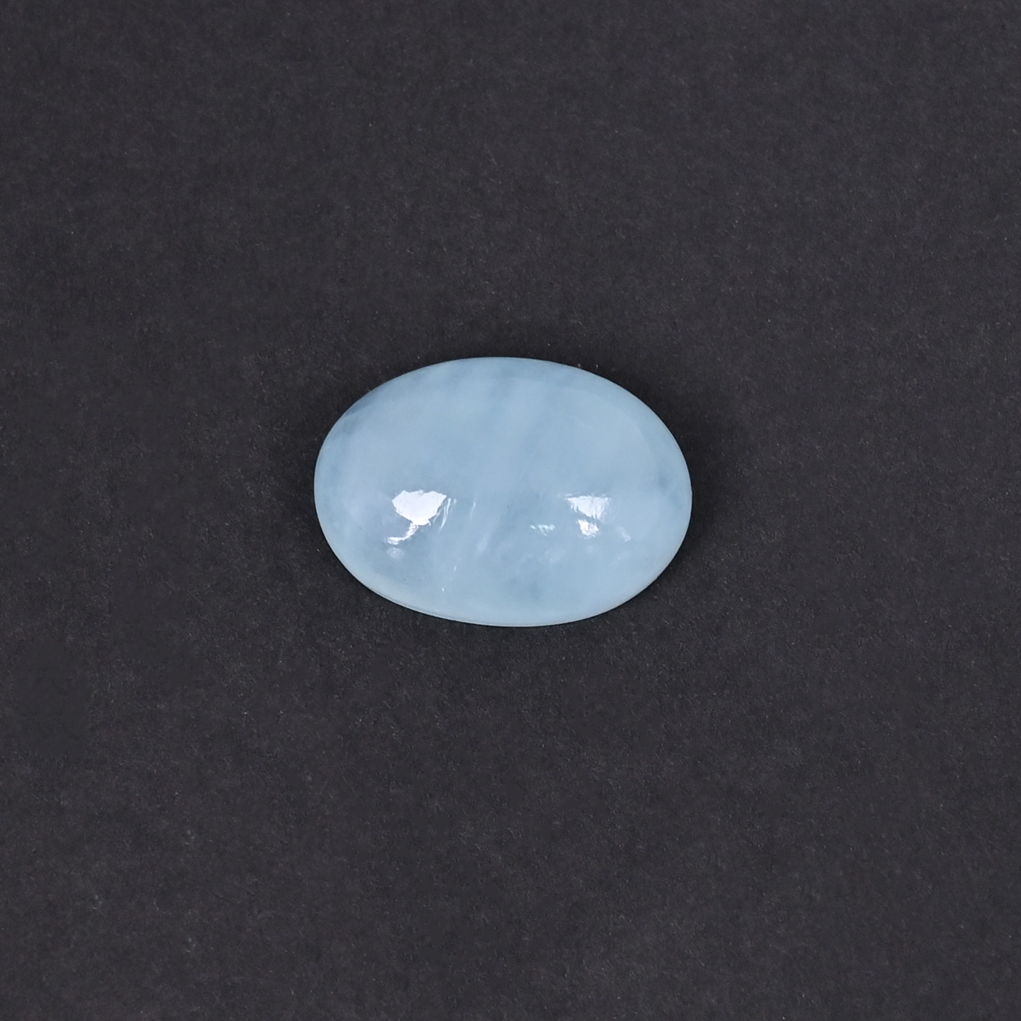 Natural Aquamarine 155 Carat 19x13mm Oval Cabochon Shape Loose Gemstone