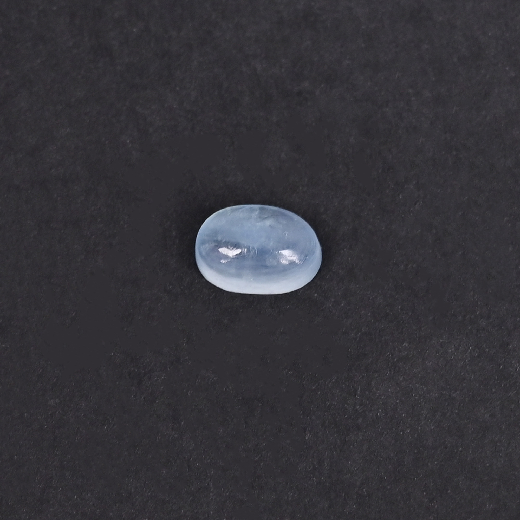 Natural Aquamarine 1 Carat 7x5mm Oval Cabochon Shape Loose Gemstone