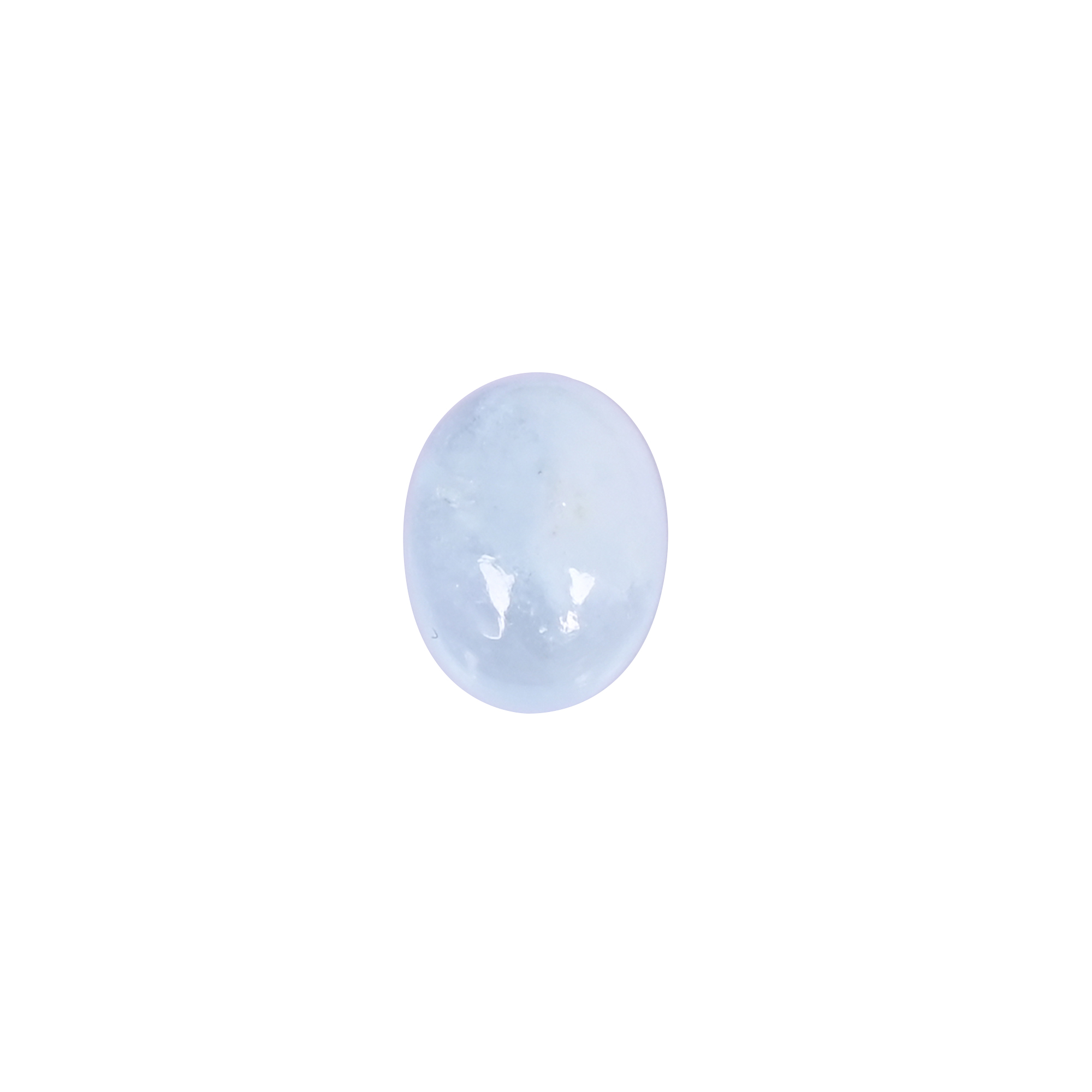 Natural Aquamarine 52 Carat 12x9mm Oval Cabochon Shape Loose Gemstone