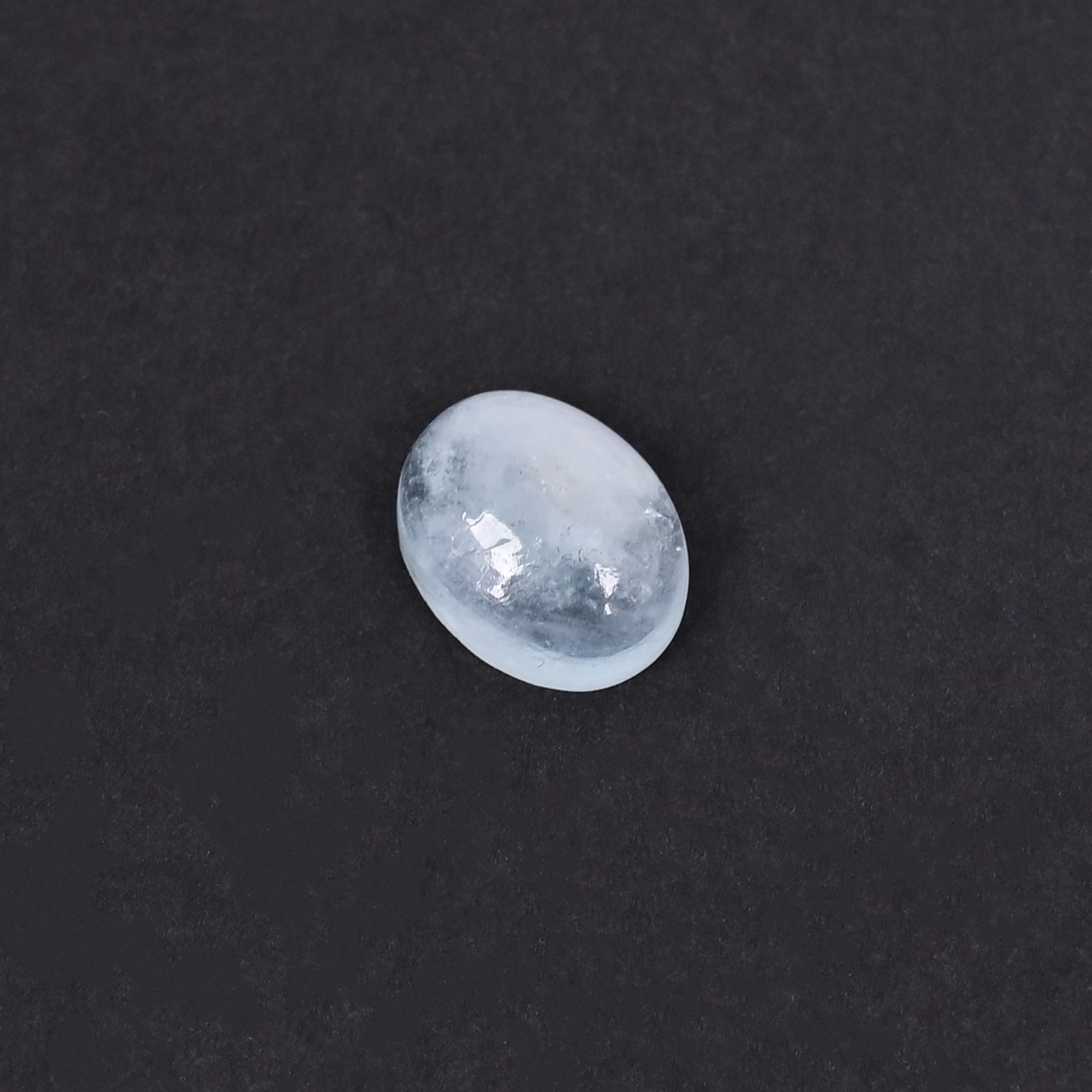 Natural Aquamarine 52 Carat 12x9mm Oval Cabochon Shape Loose Gemstone