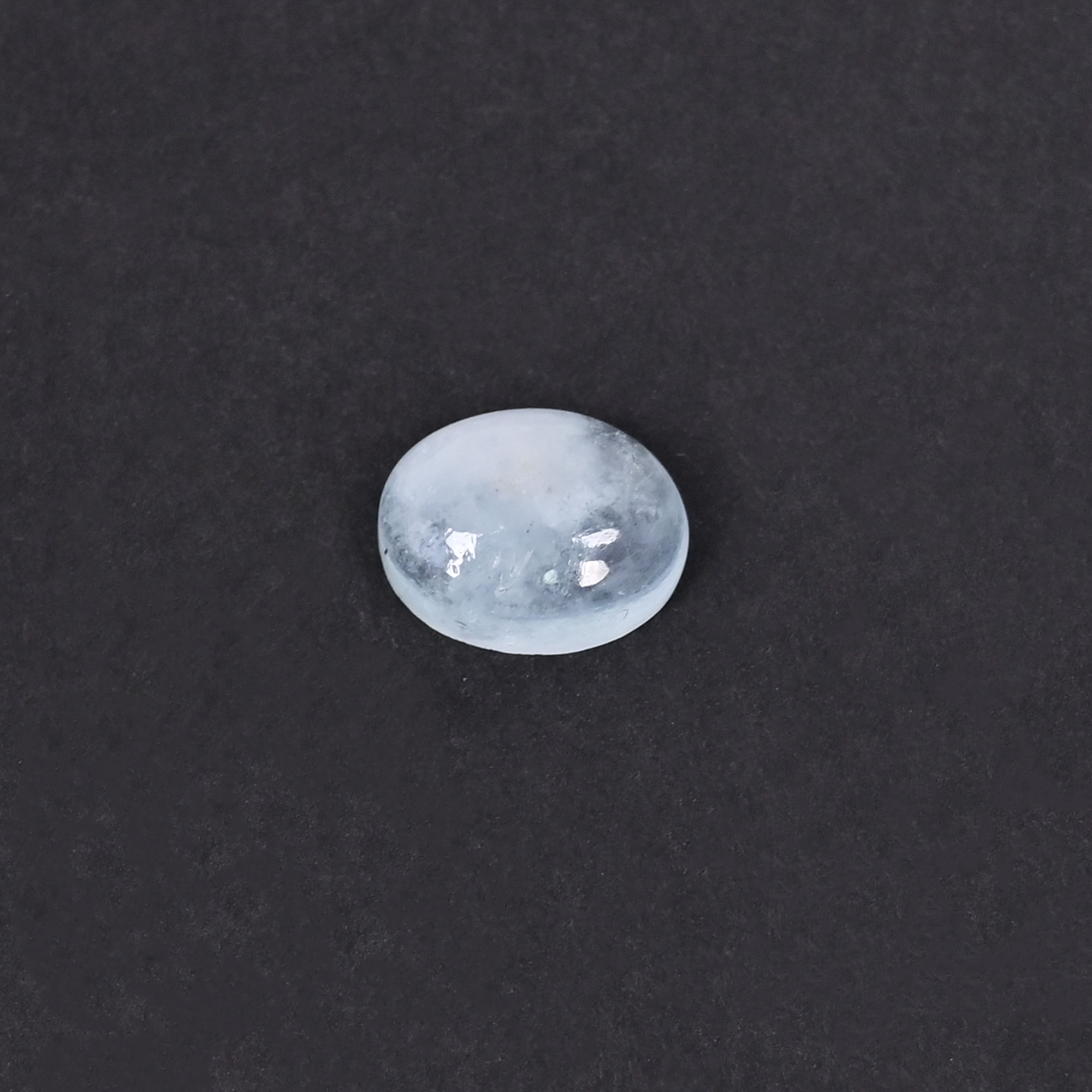 Natural Aquamarine 52 Carat 12x9mm Oval Cabochon Shape Loose Gemstone