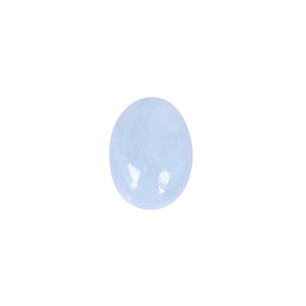 Image of Natural Aquamarine 5.1 Carat 15x10mm Oval Cabochon Shape Loose Gemstone