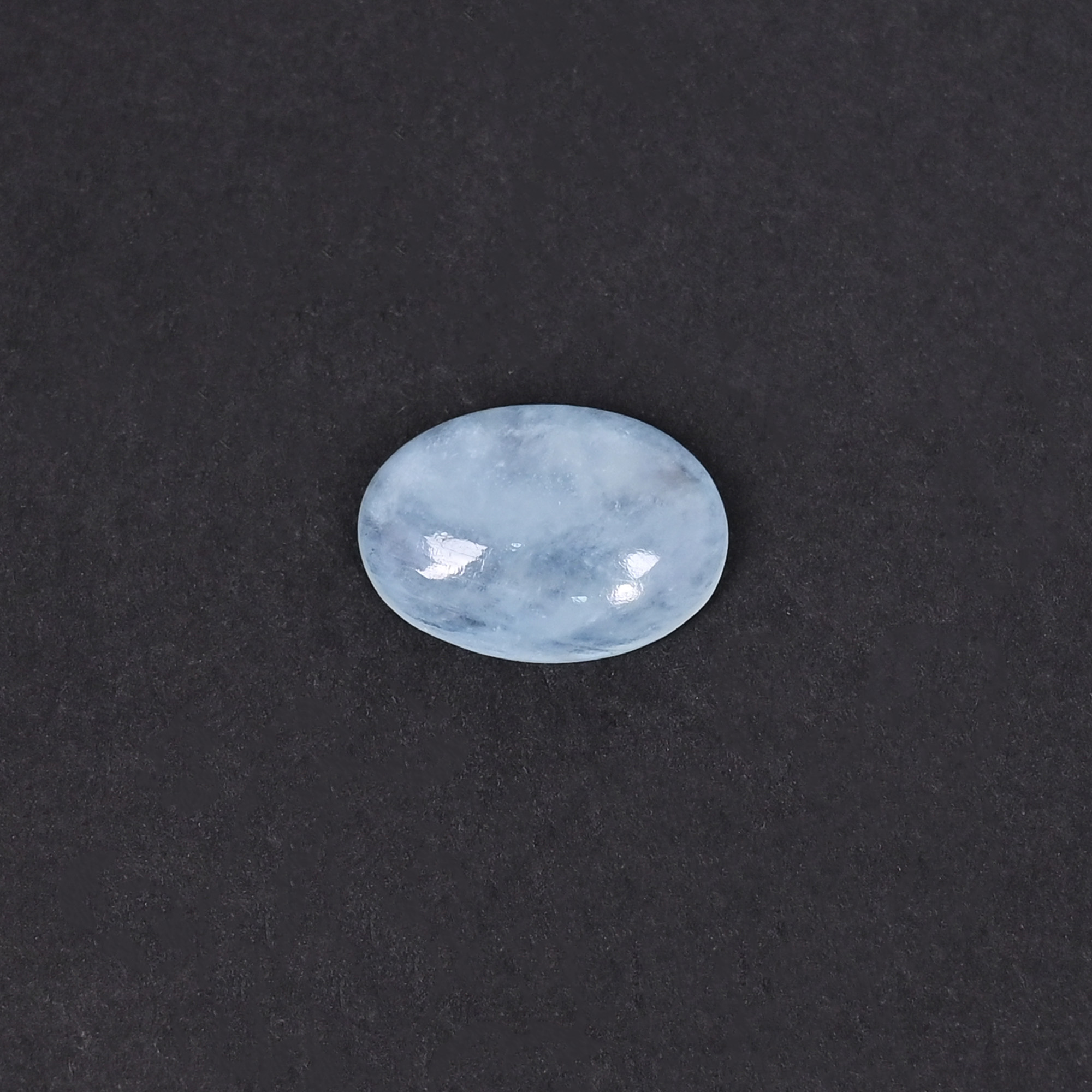 Natural Aquamarine 51 Carat 15x10mm Oval Cabochon Shape Loose Gemstone