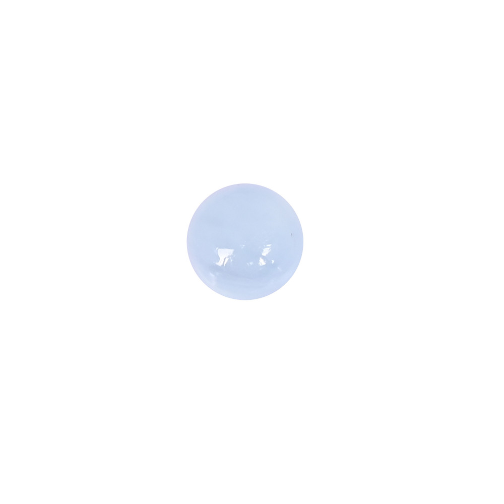 Image of Natural Aquamarine 1.5 Carat 7mm Round Cabochon Shape Loose Gemstone